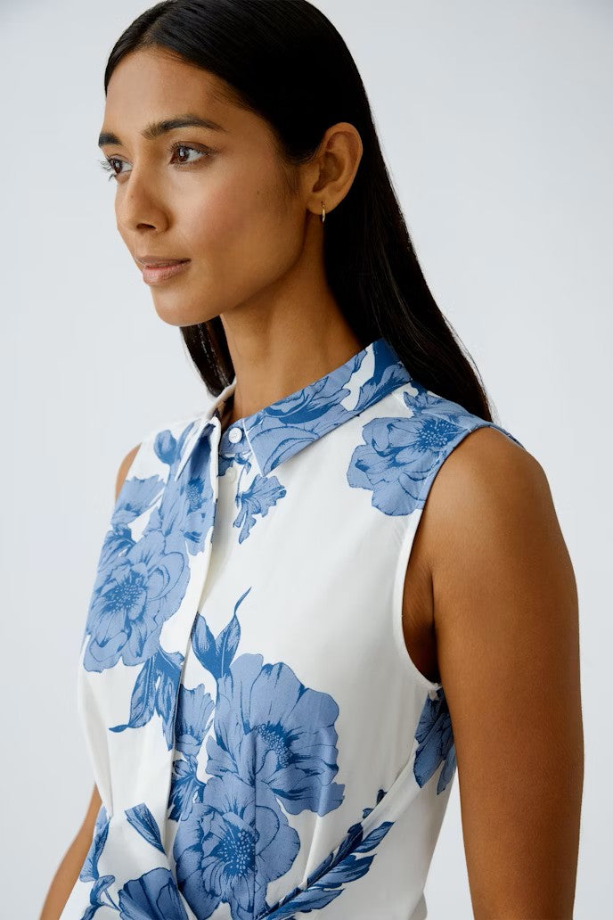 Oui - Floral Sleeveless Dress