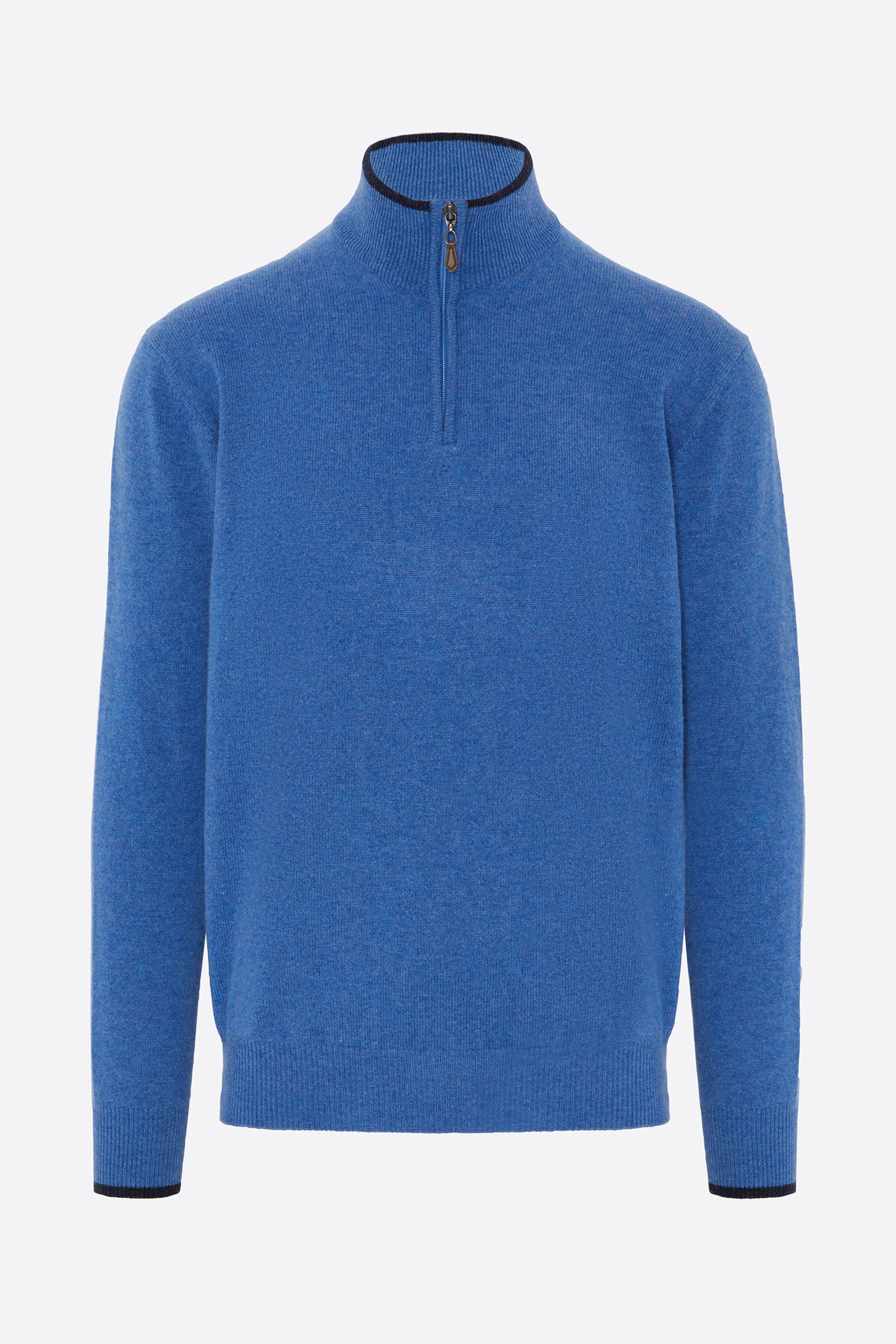 Roxtons - Lambswool 1/4 Zip With Tipping