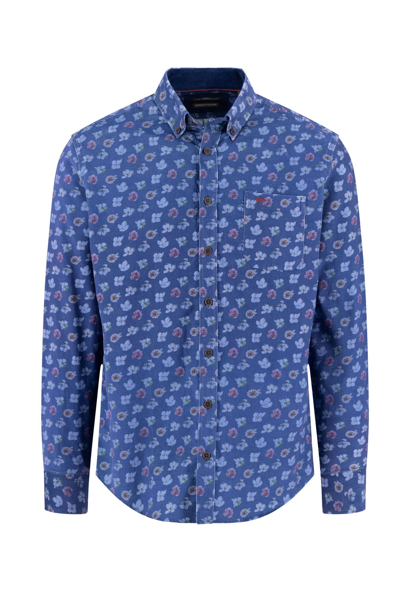 Fynch Hatton - Corduroy Print Shirt