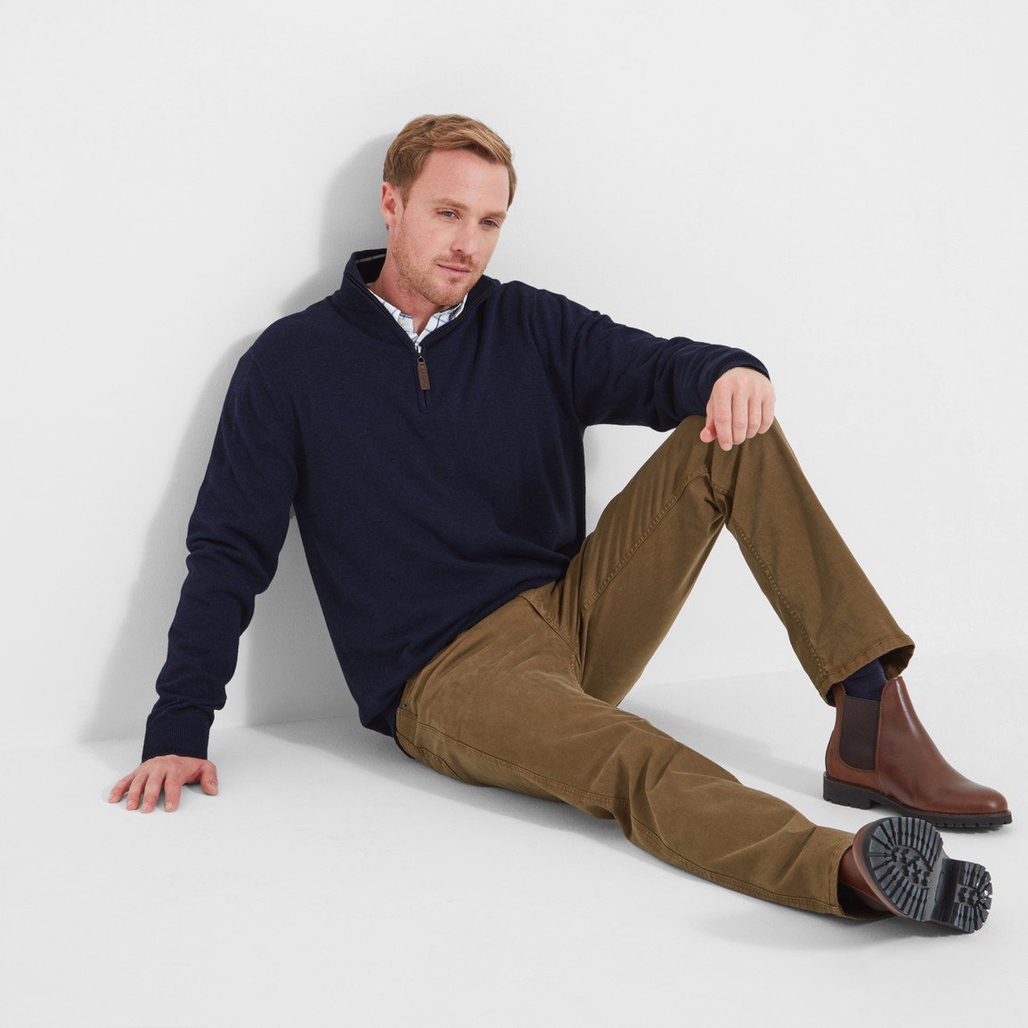 Schoffel - Porthmeor Pima Cotton 1/4 Zip