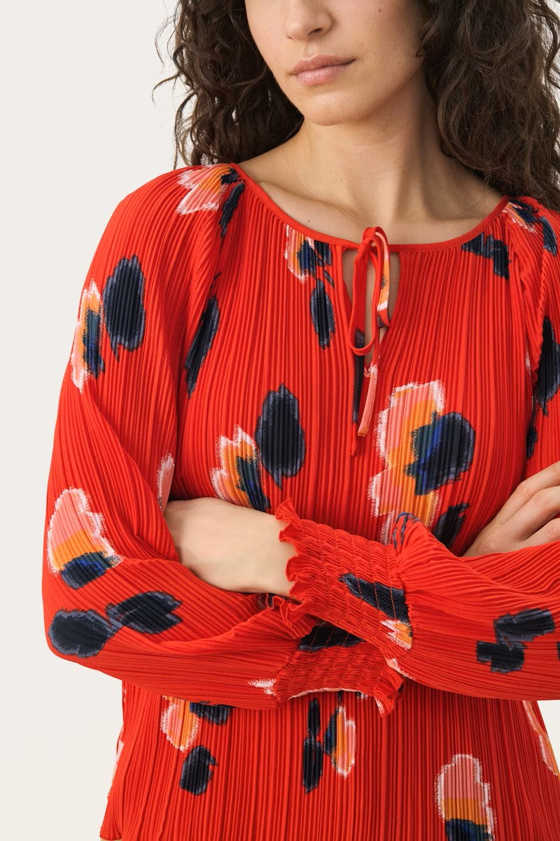 Part Two - Pleat Blouse - Priya