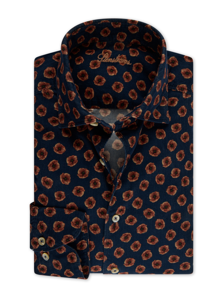 Stenstroms - Cord Flower Shirt