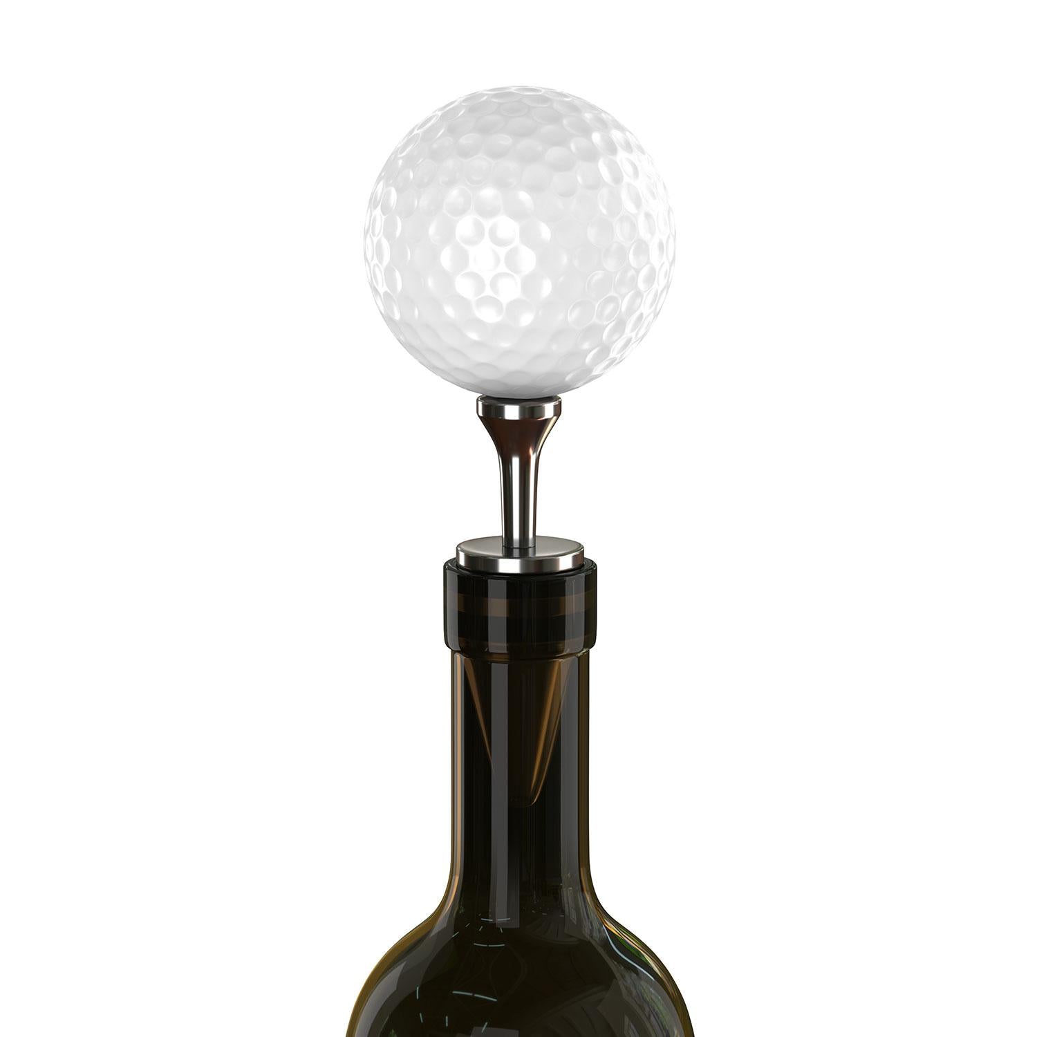 Uberstar Golf Ball Wine Stopper