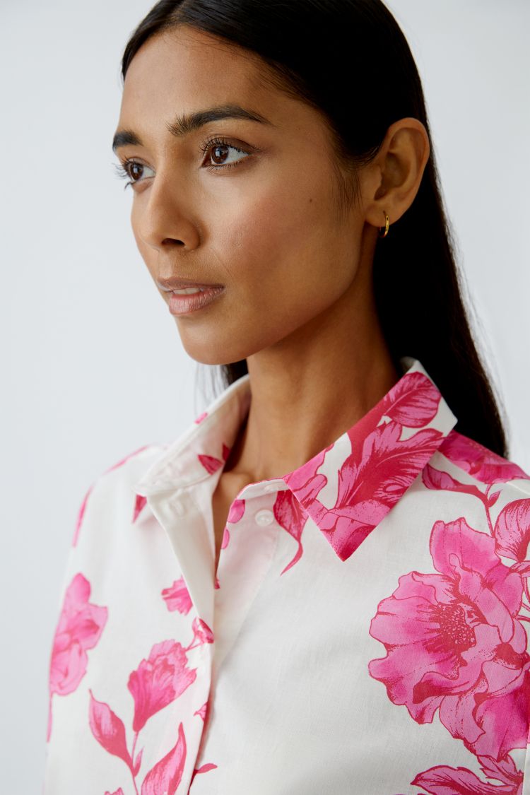 Oui - Floral Print Shirt