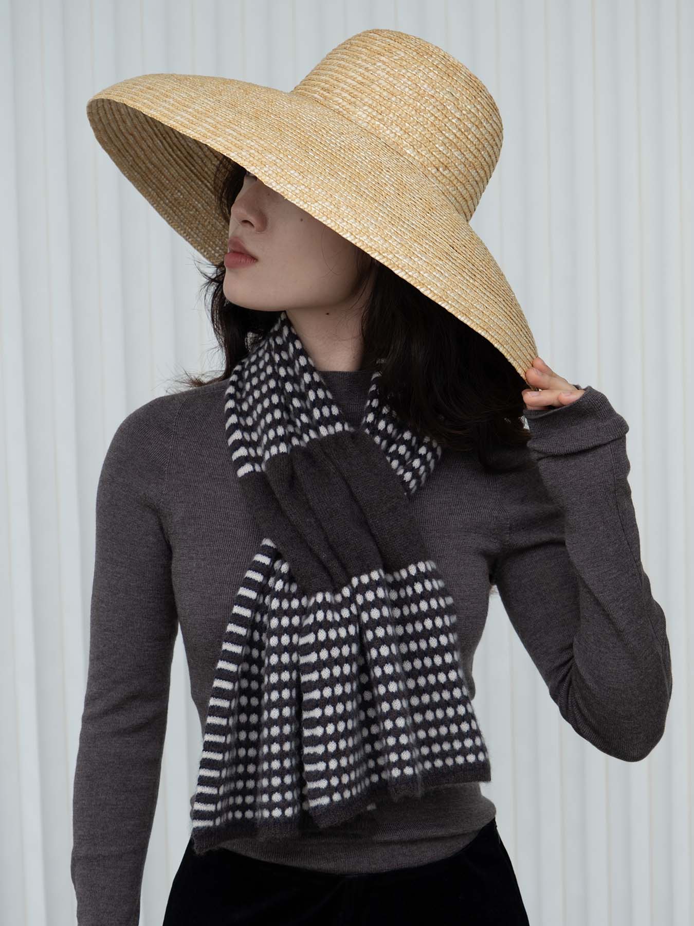 Oats & Rice - Keyhole Cashmere Scarf