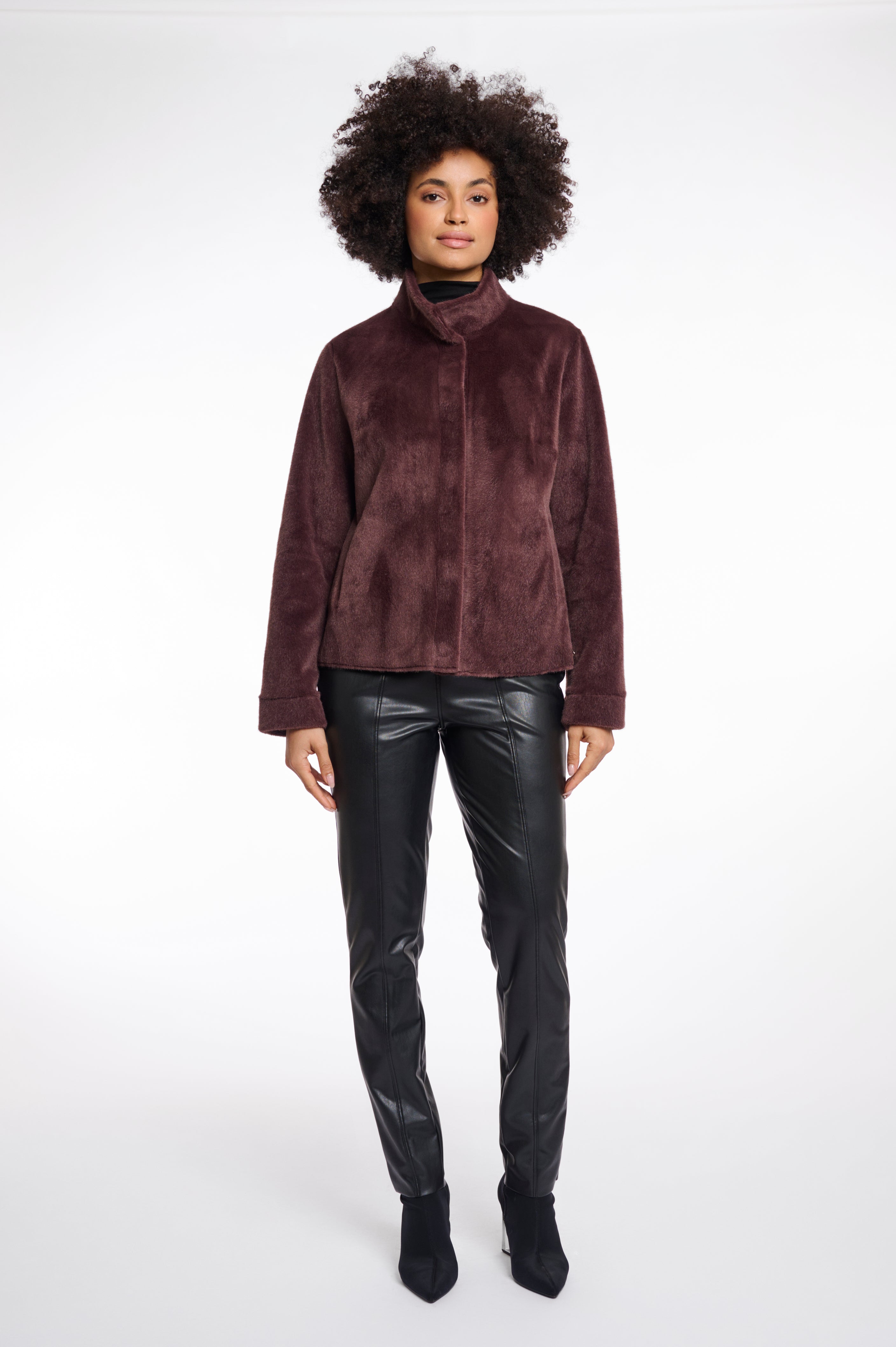 Rino & Pell - Faux Fur Jacket - Madai