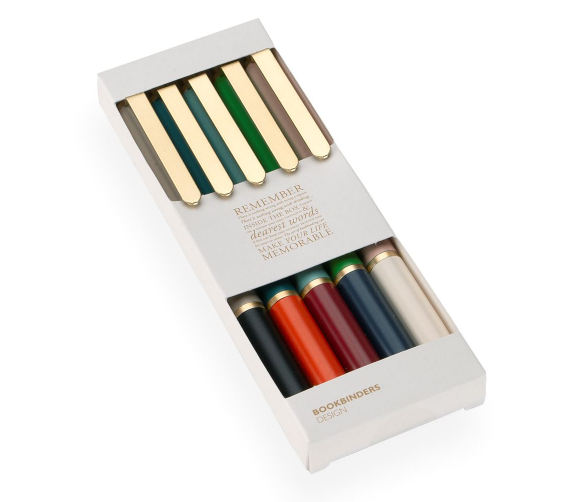 Bookbinders Design - Ballpoint Pen x 5