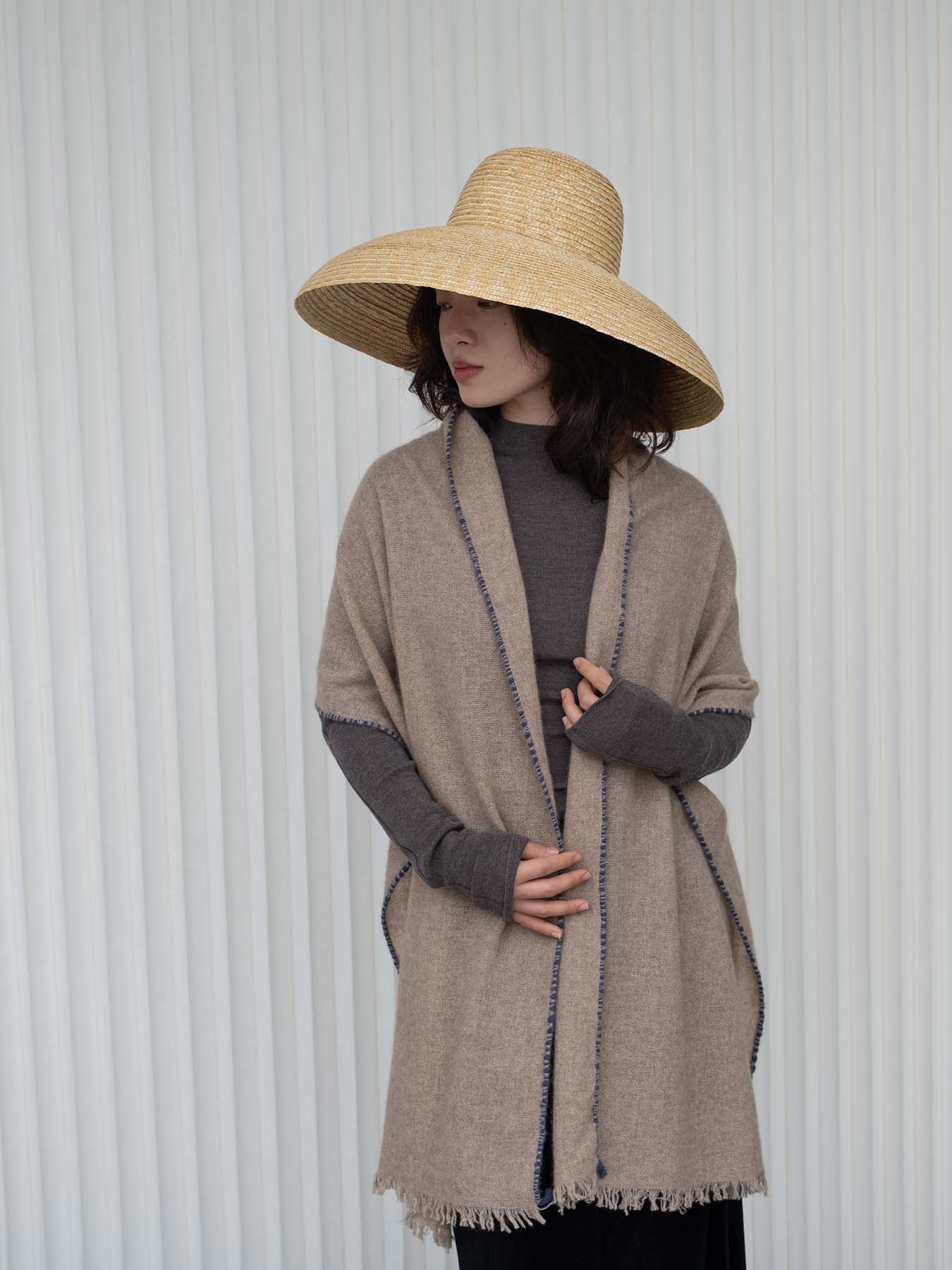 Oats & Rice - Weaver Cashmere Scarf