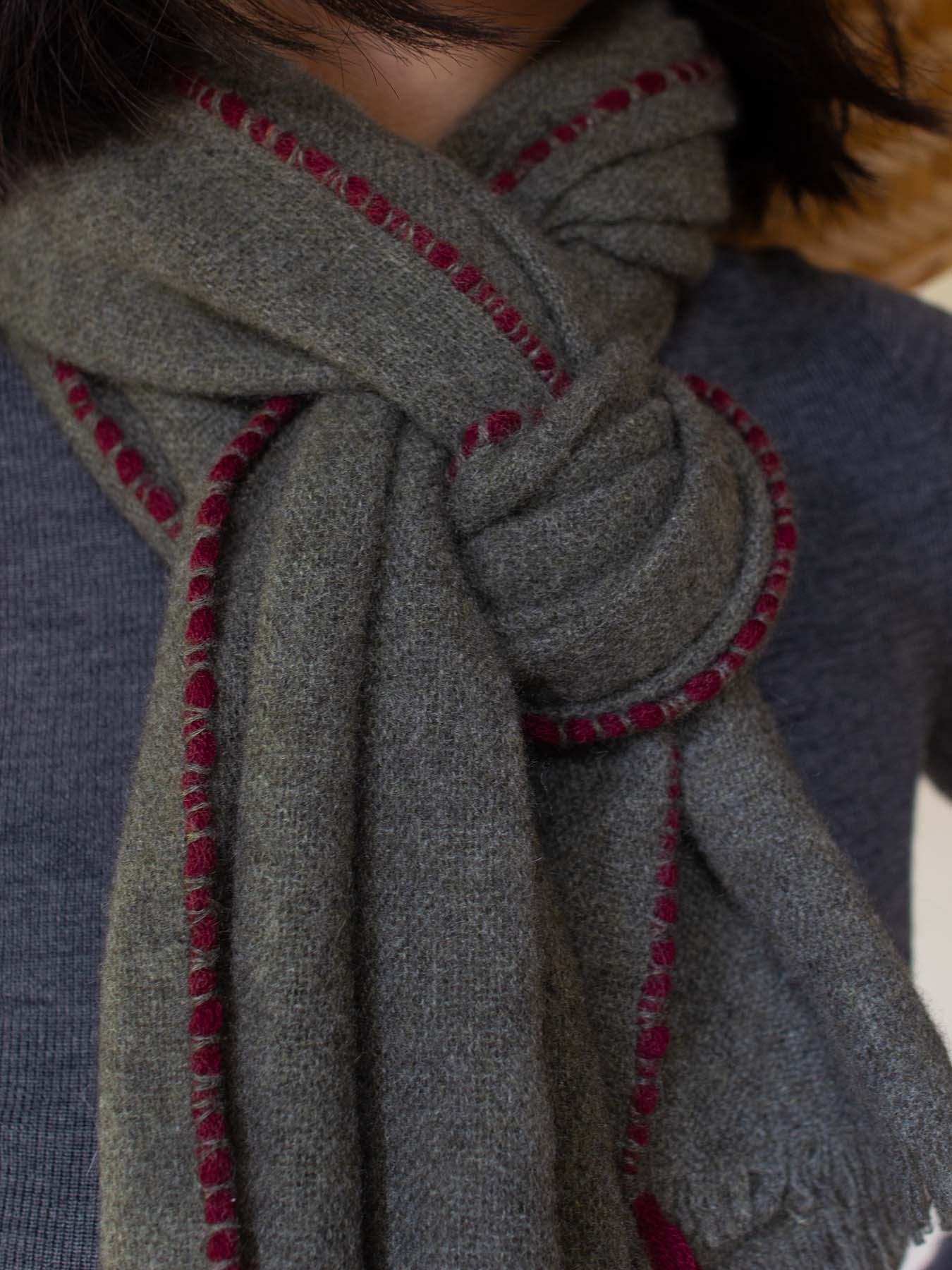 Oats & Rice - Weaver Cashmere Scarf