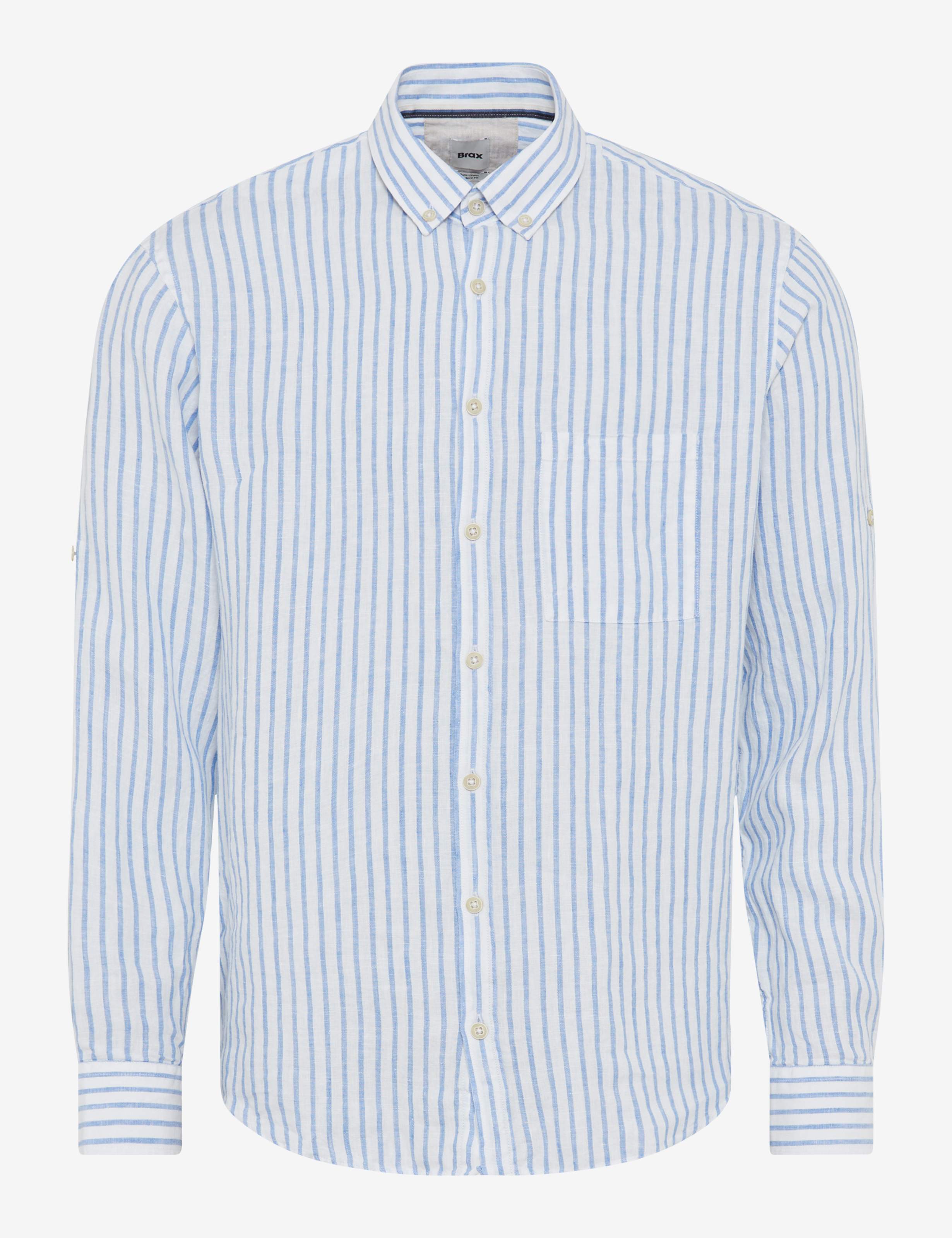 Brax - Linen Stripe Shirt - Dirk