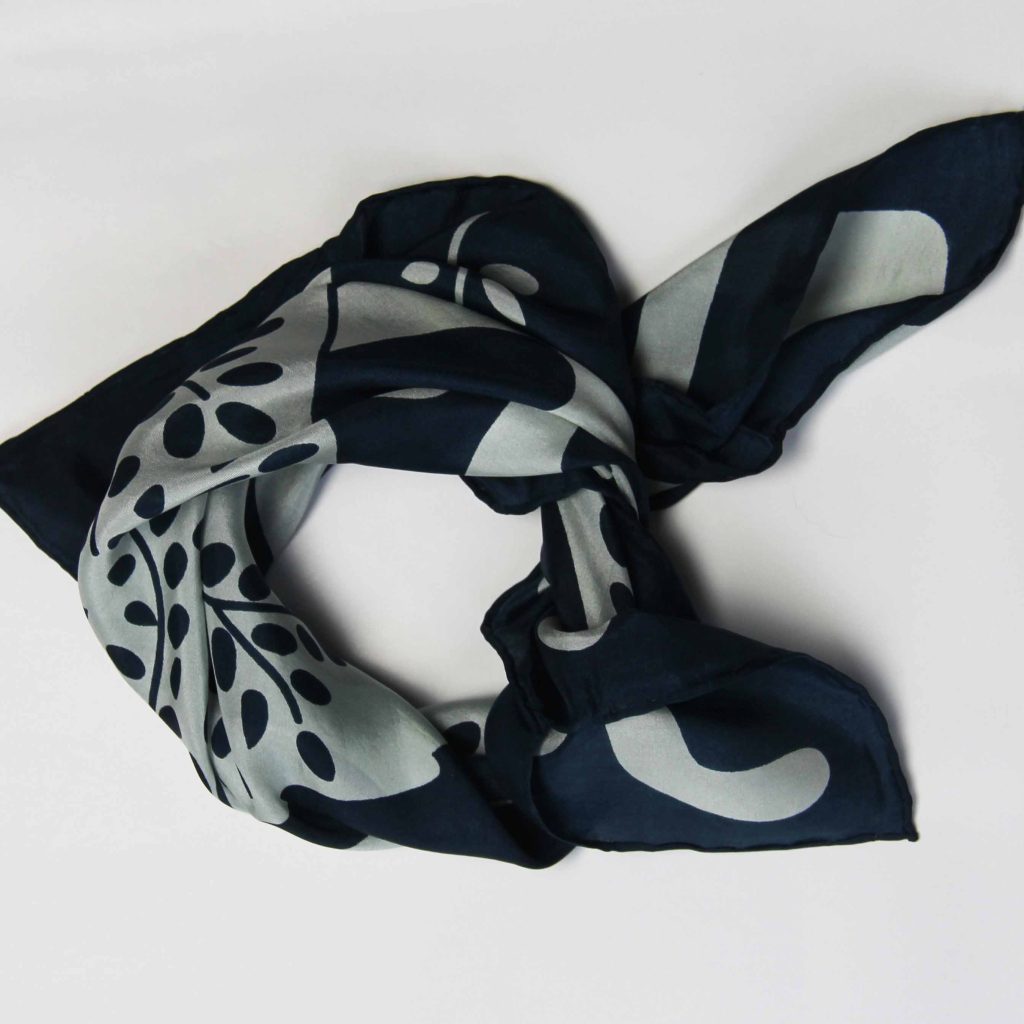 Les Belles Vagabondes Mini Silk Scarf