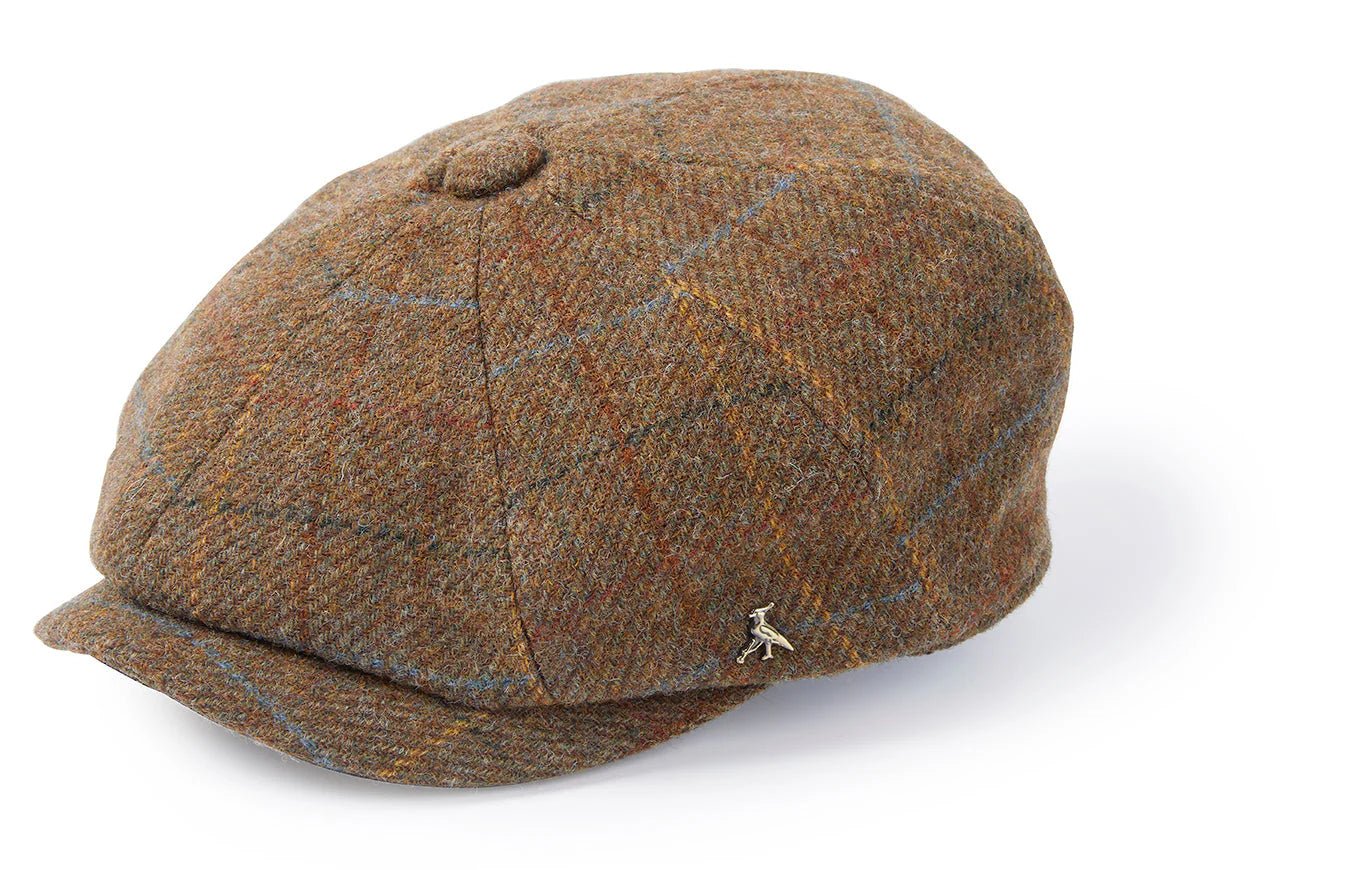 Hicks & Brown - Baker Boy Hat - Felsham Tweed