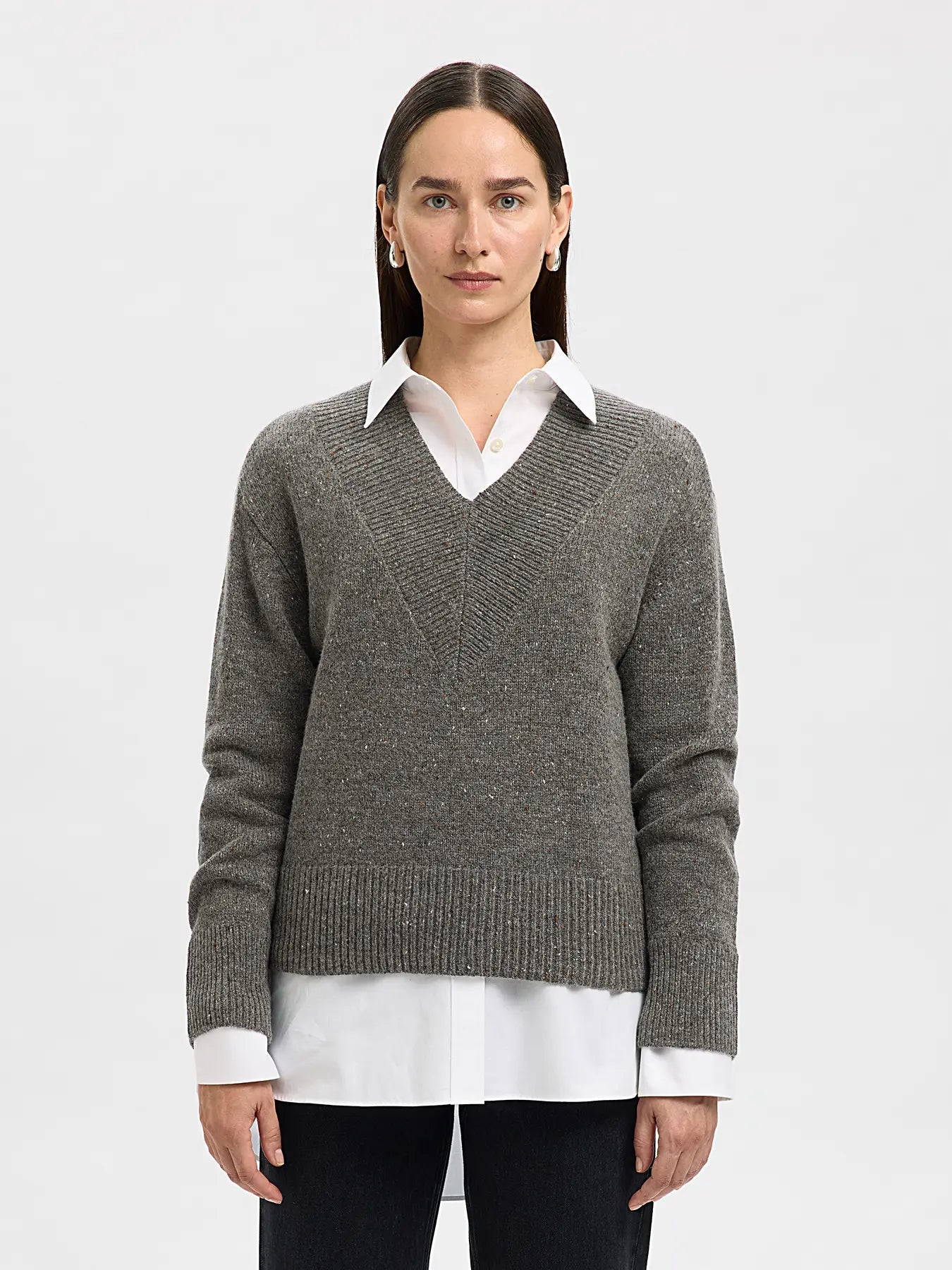 Selected Femme - V Neck Knit - Nelly