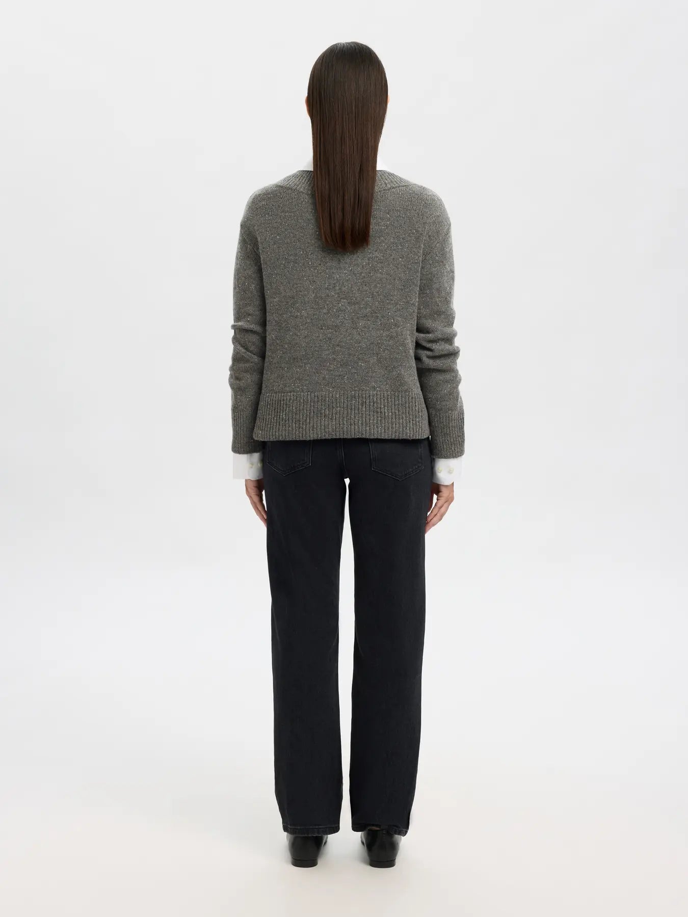 Selected Femme - V Neck Knit - Nelly