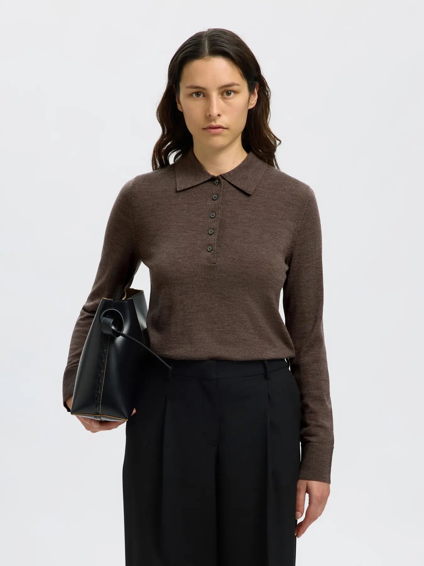 Selected Femme - Collar Knit - Thea