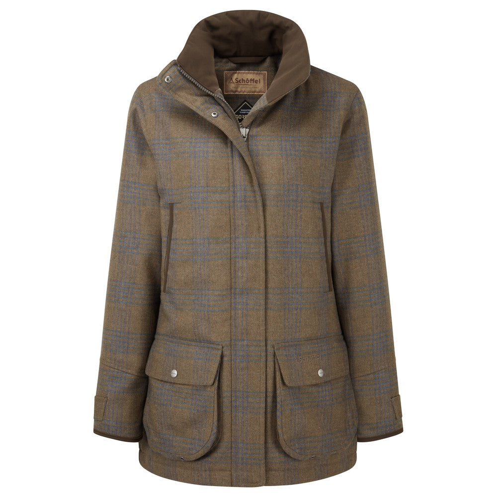 Schoffel Ladies Ptarmigan Tweed Coat
