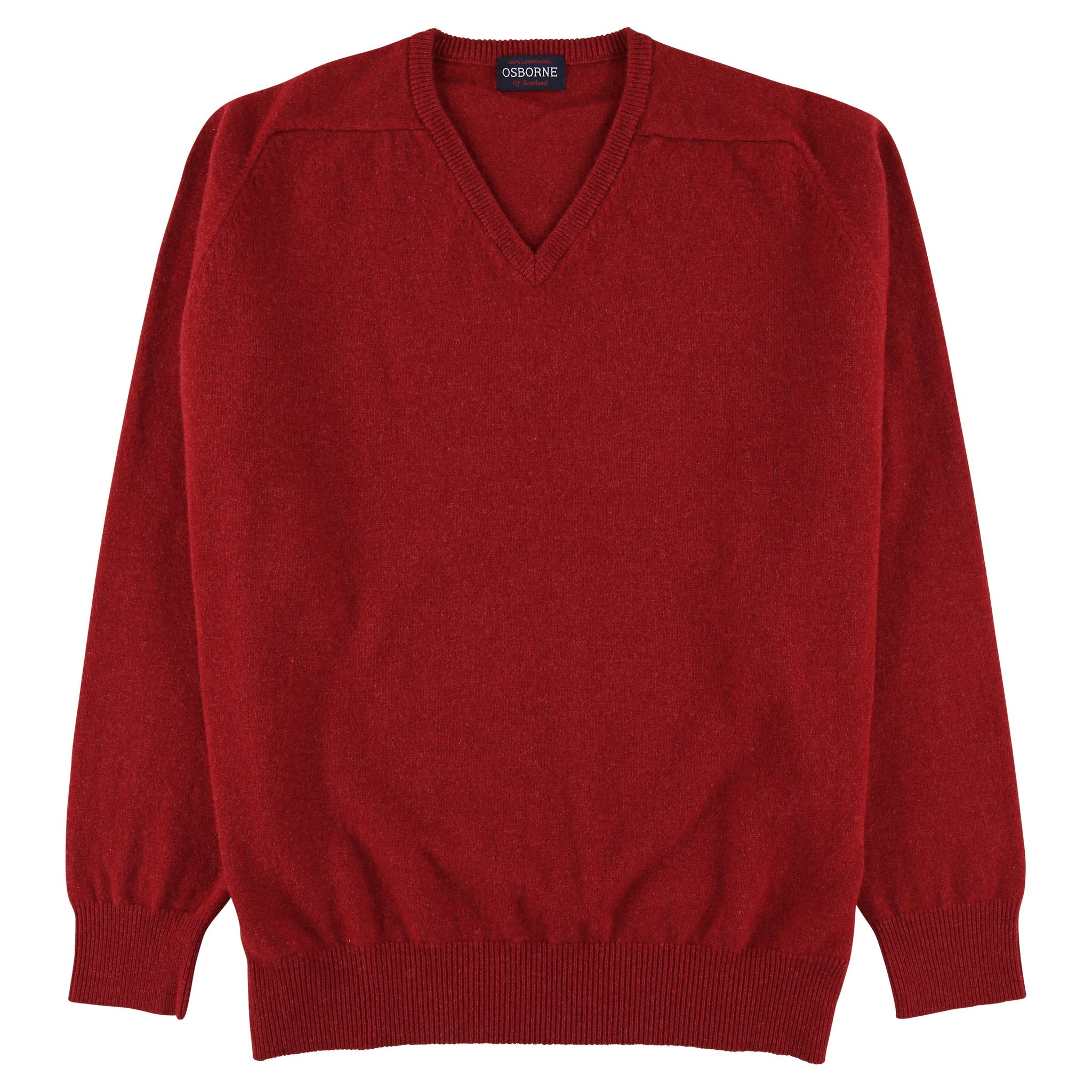 Roxtons Lambswool V-Neck Jumper