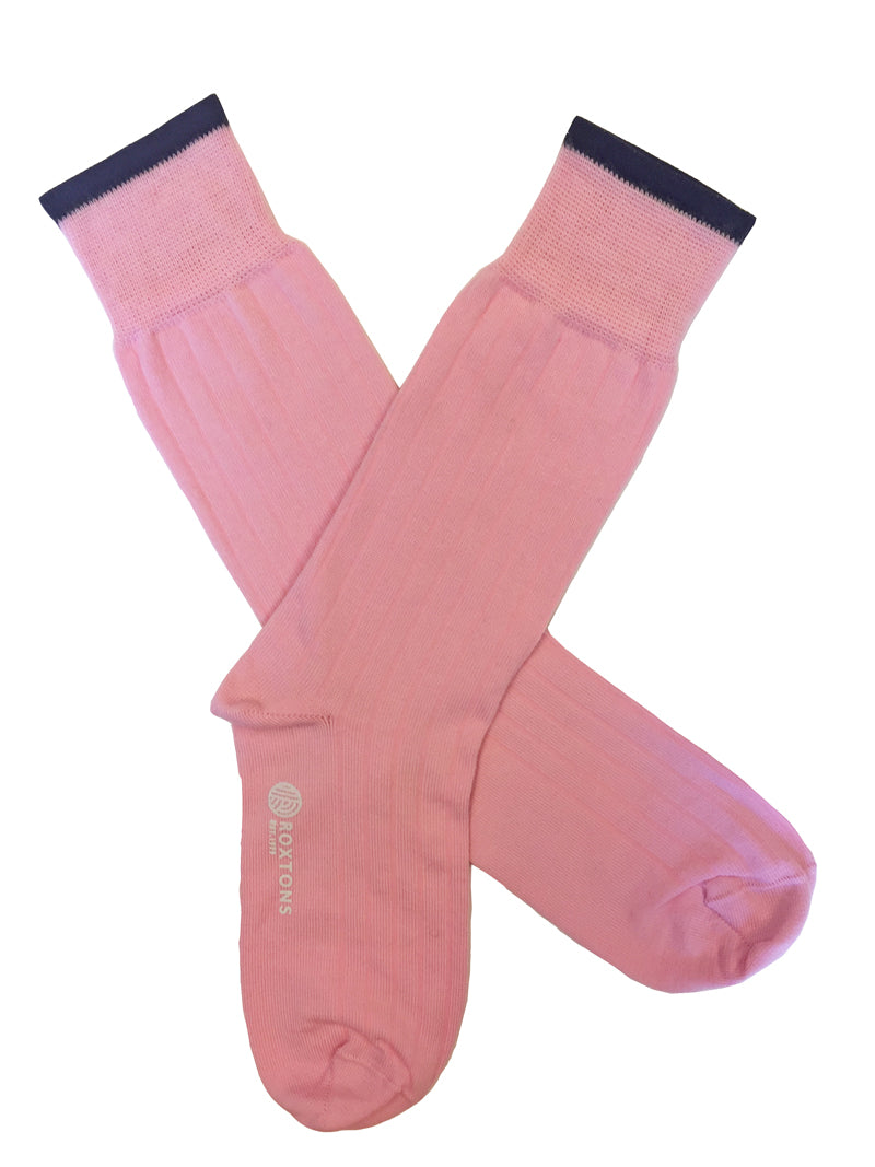 Roxtons Merino Ankle Socks Pink