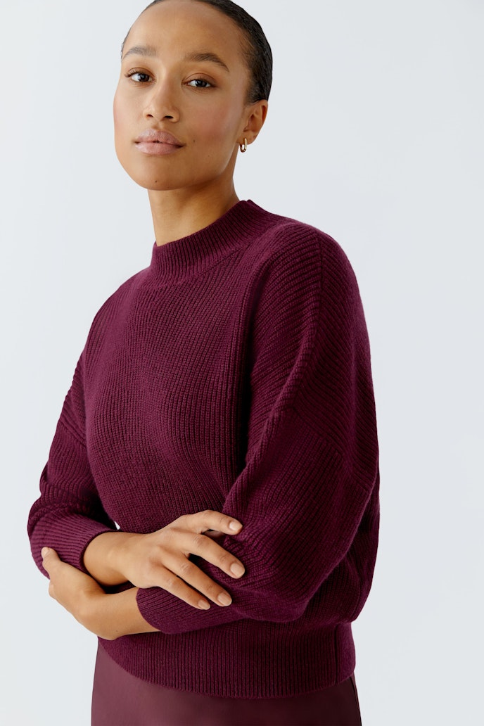 Oui - Raglan Sleeve Knit