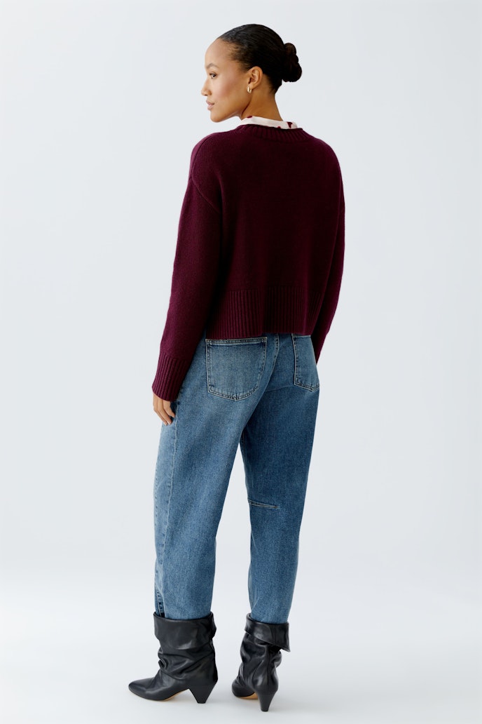 Oui - Knit With Pocket