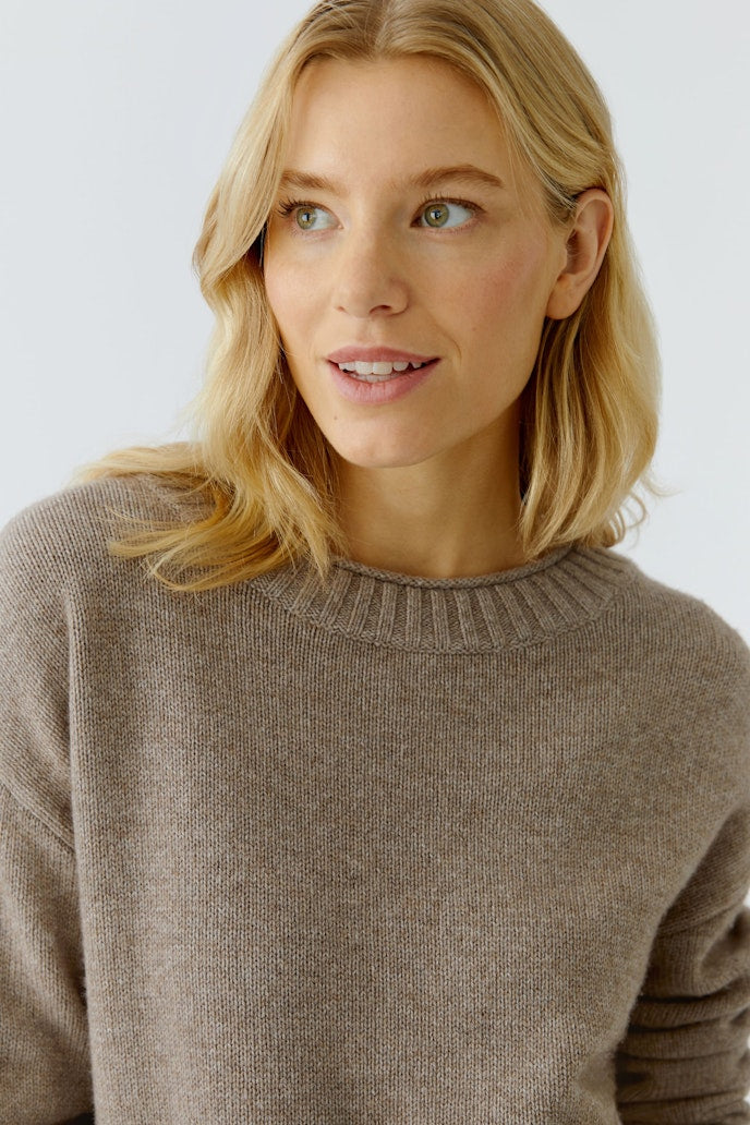 Oui - Knit With Pocket