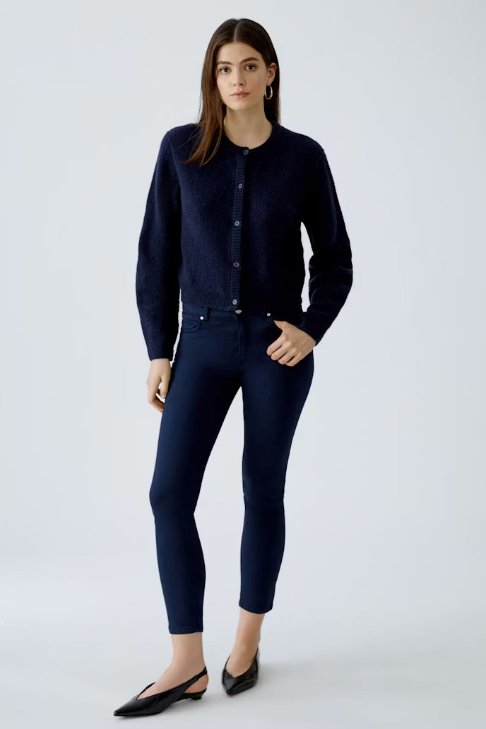 Oui - Round Neck Cardigan