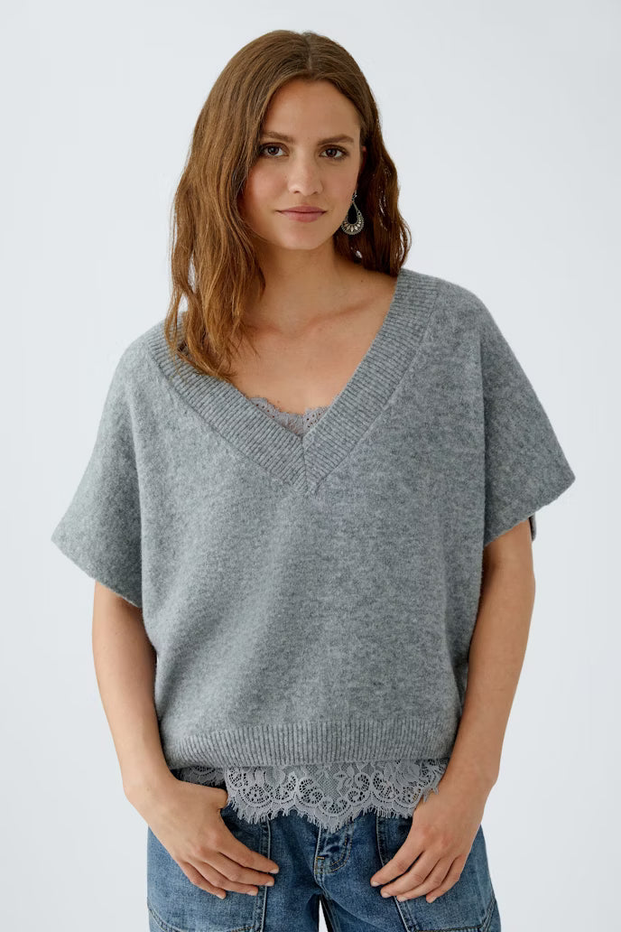Oui - V Neck Slipover