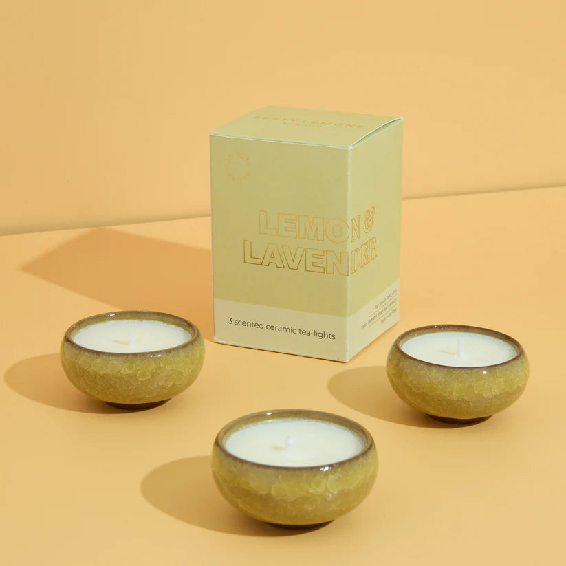 Zesty Lemons - Kiln Tea Lights