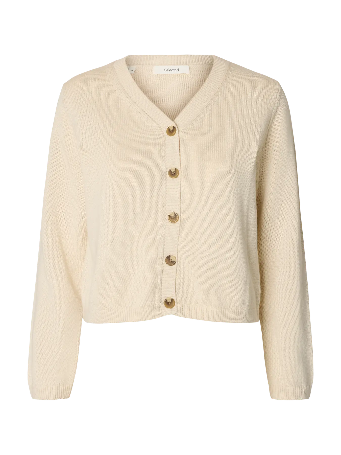 Selected F - Cardigan - Braun