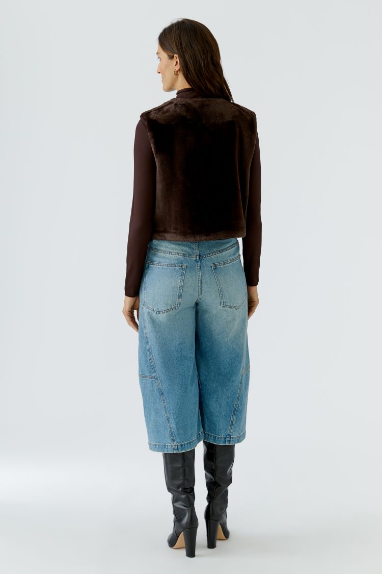 Oui - Faux Fur Gilet