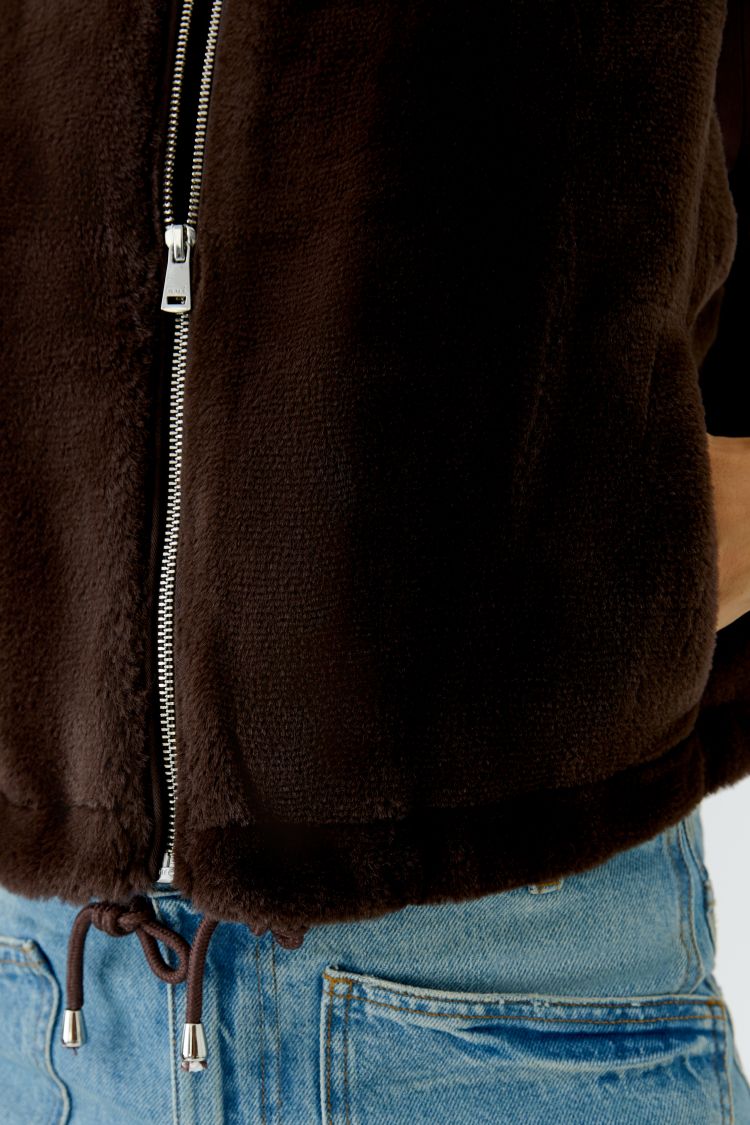 Oui - Faux Fur Gilet