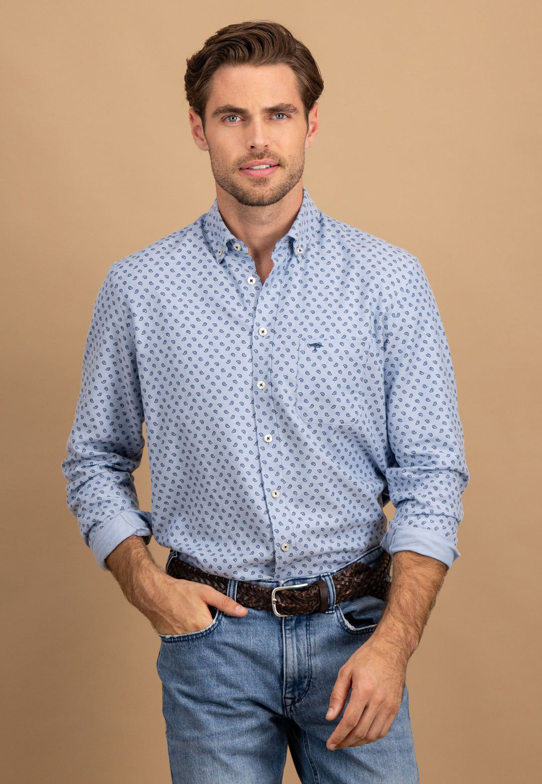 Fynch Hatton - Flannel Print Shirt