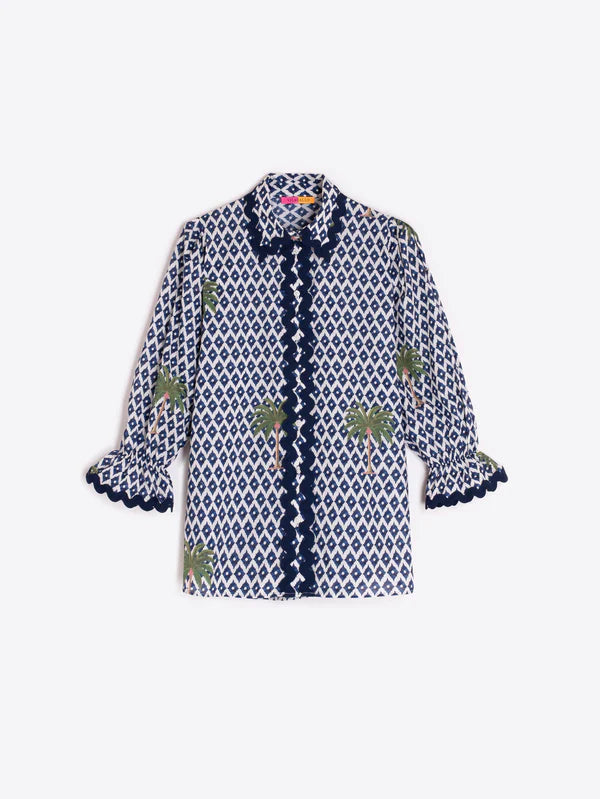 Vilagallo - Palm Tree Shirt - Manga