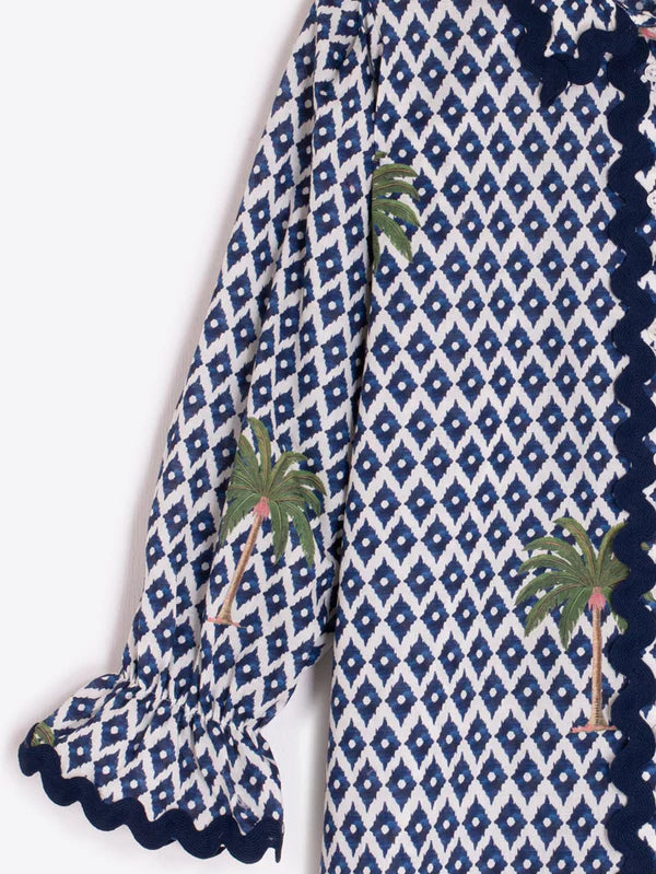 Vilagallo - Palm Tree Shirt - Manga
