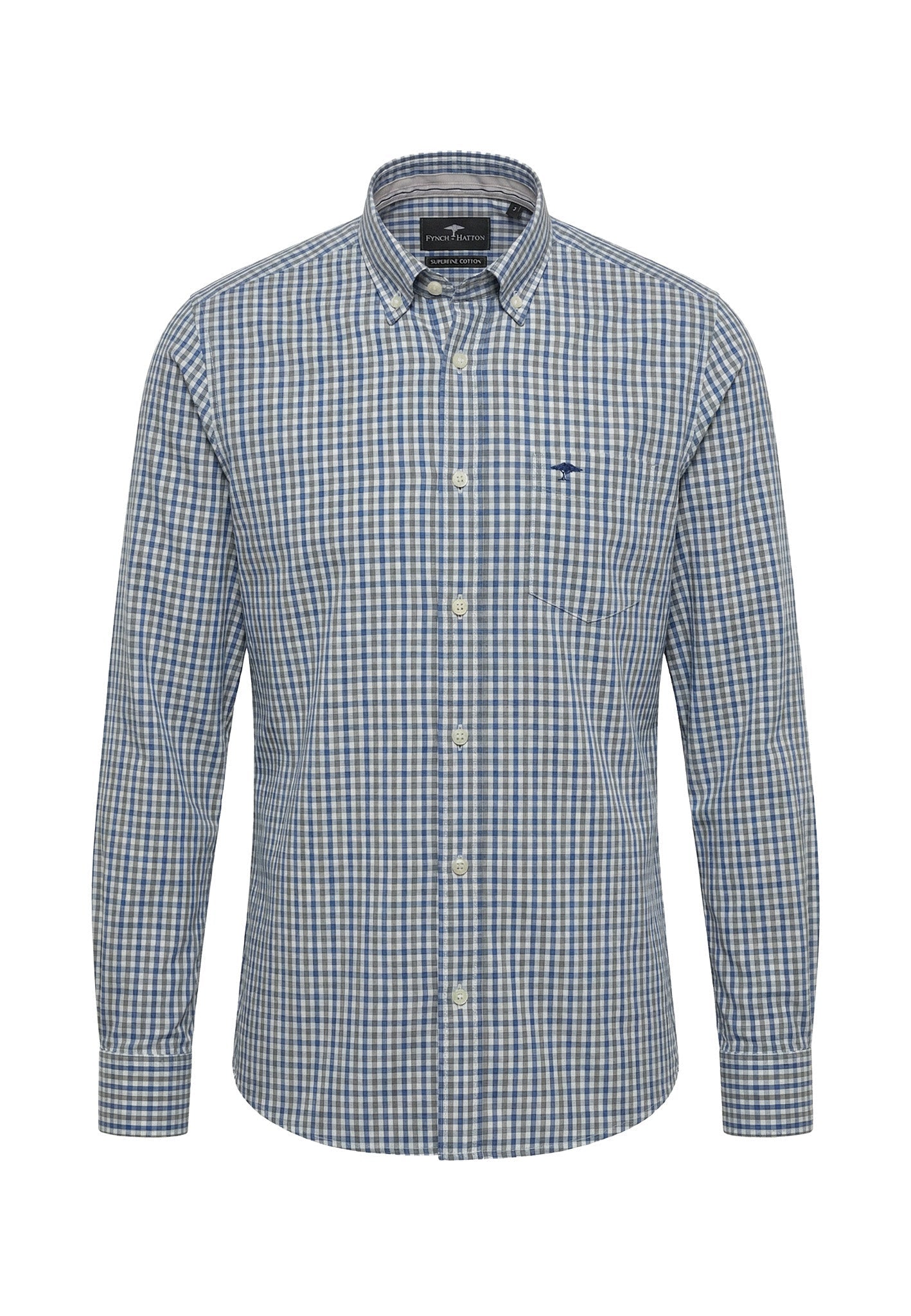 Fynch Hatton - Poplin Check Shirt