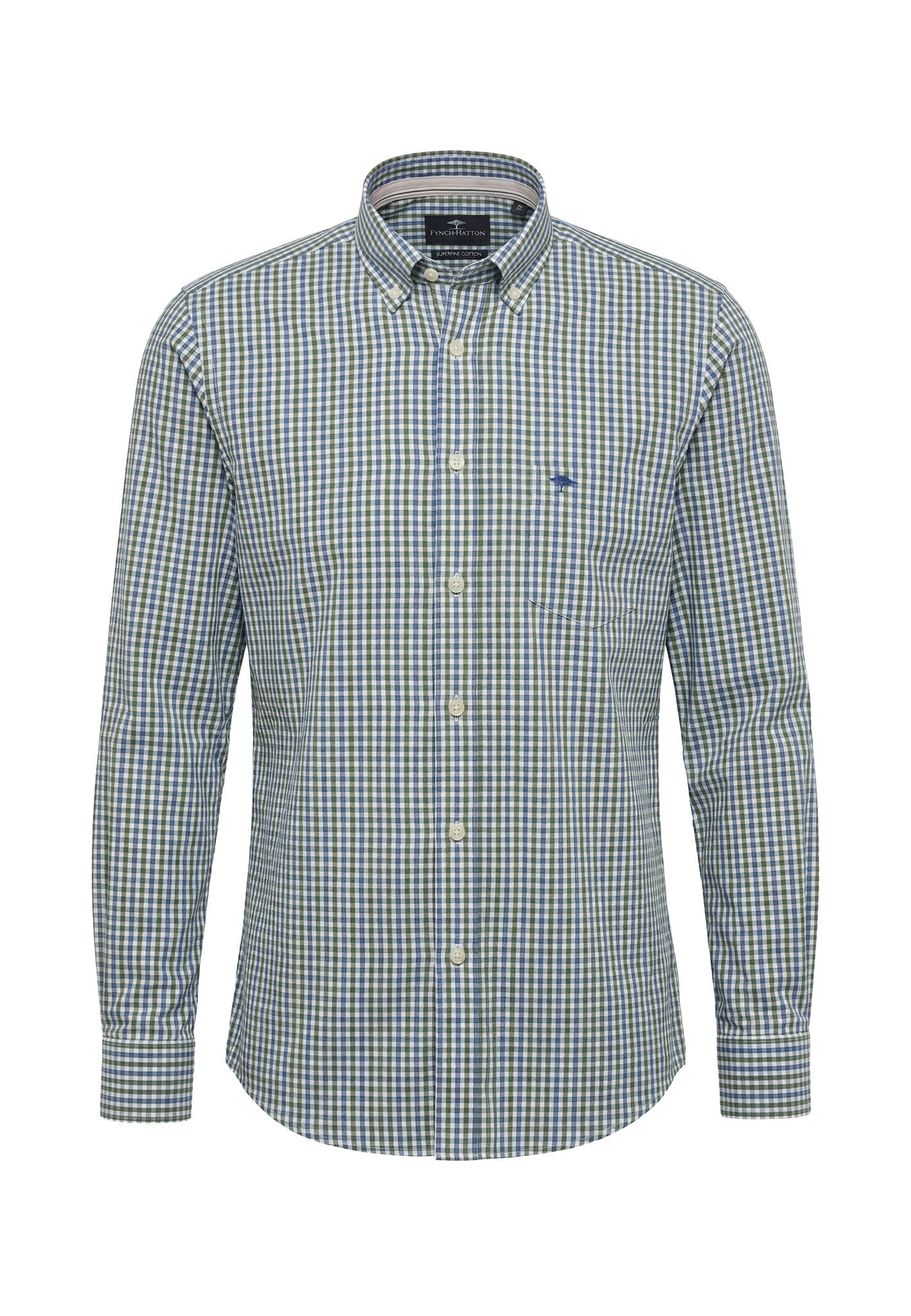 Fynch Hatton - Poplin Check Shirt