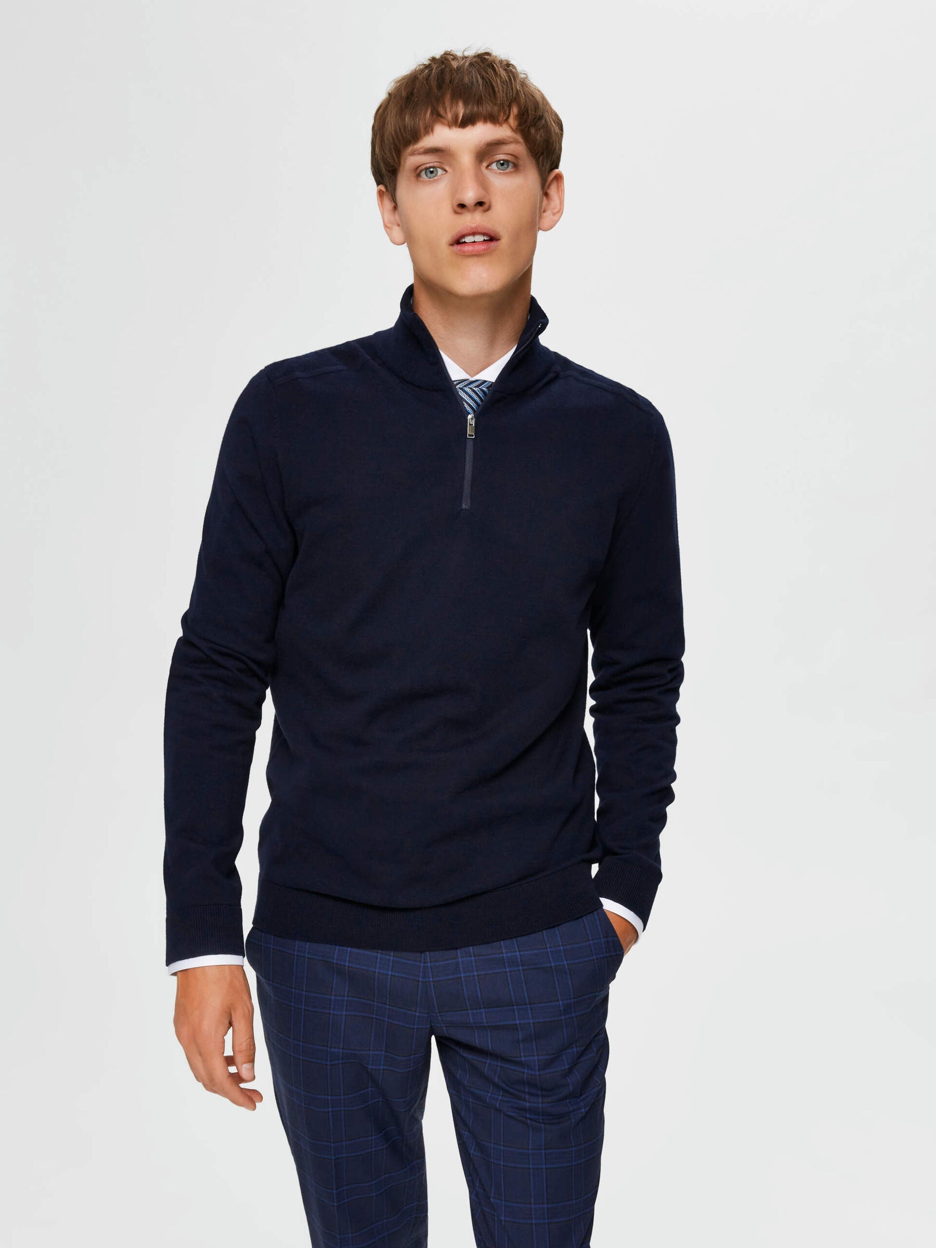 Selected Homme - Berg Half Zip Jumper