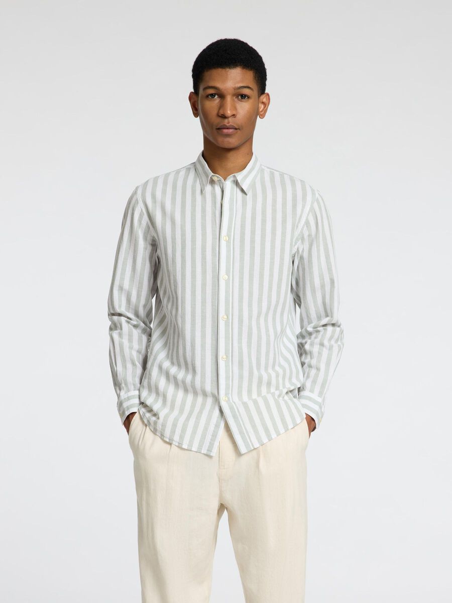 Selected Homme - Stripe Shirt - Sun