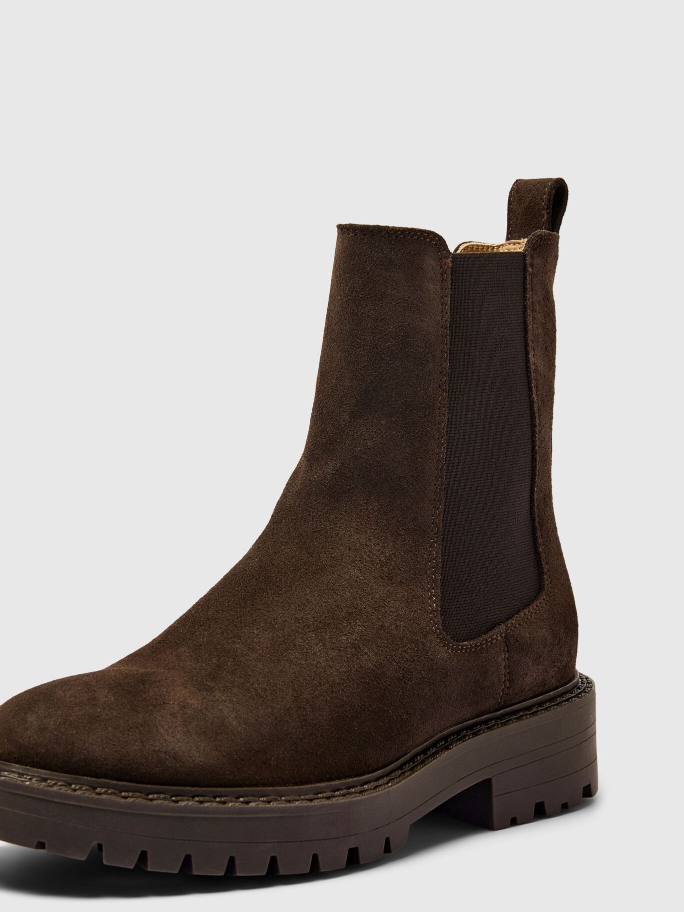 Selected - Chunky Suede Boot