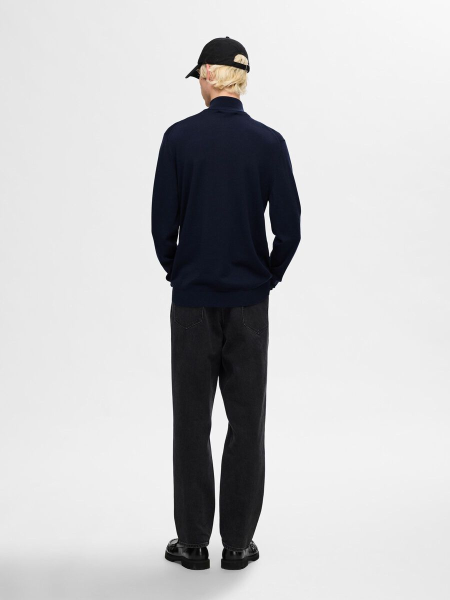 Selected Homme - Merino 1/4 Zip - Tray