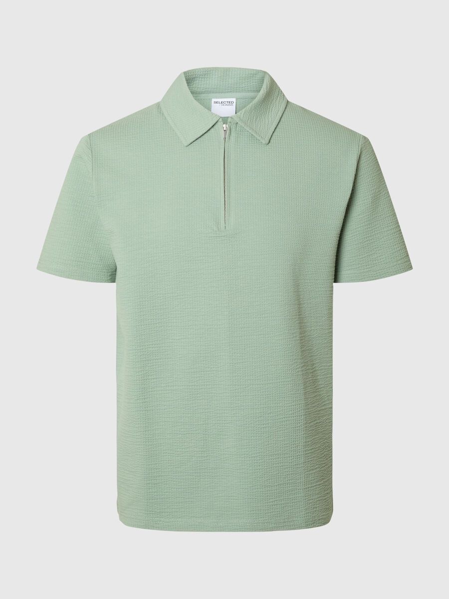Selected Homme - Seersucker Polo - Sander
