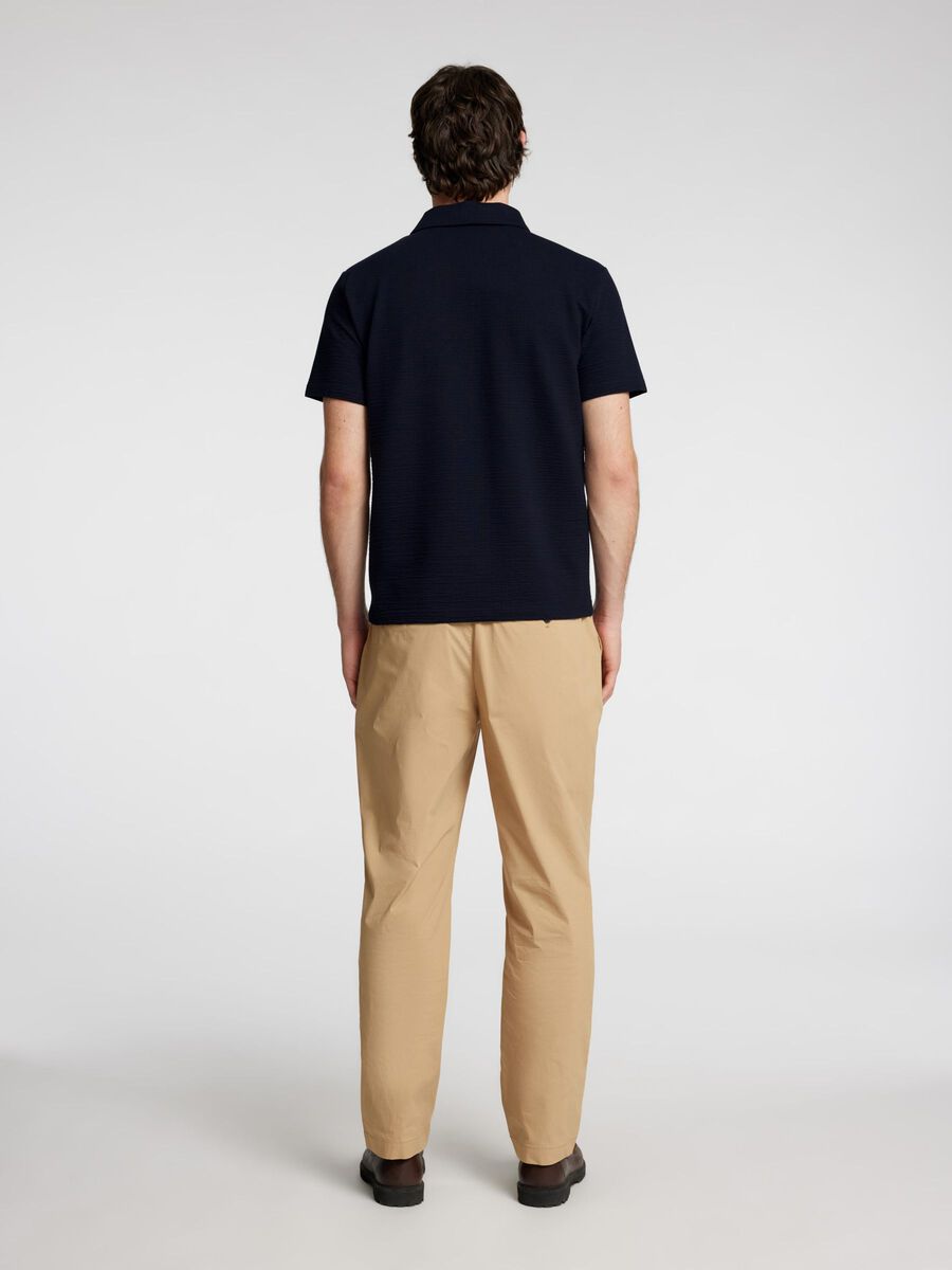 Selected Homme - Seersucker Polo - Sander