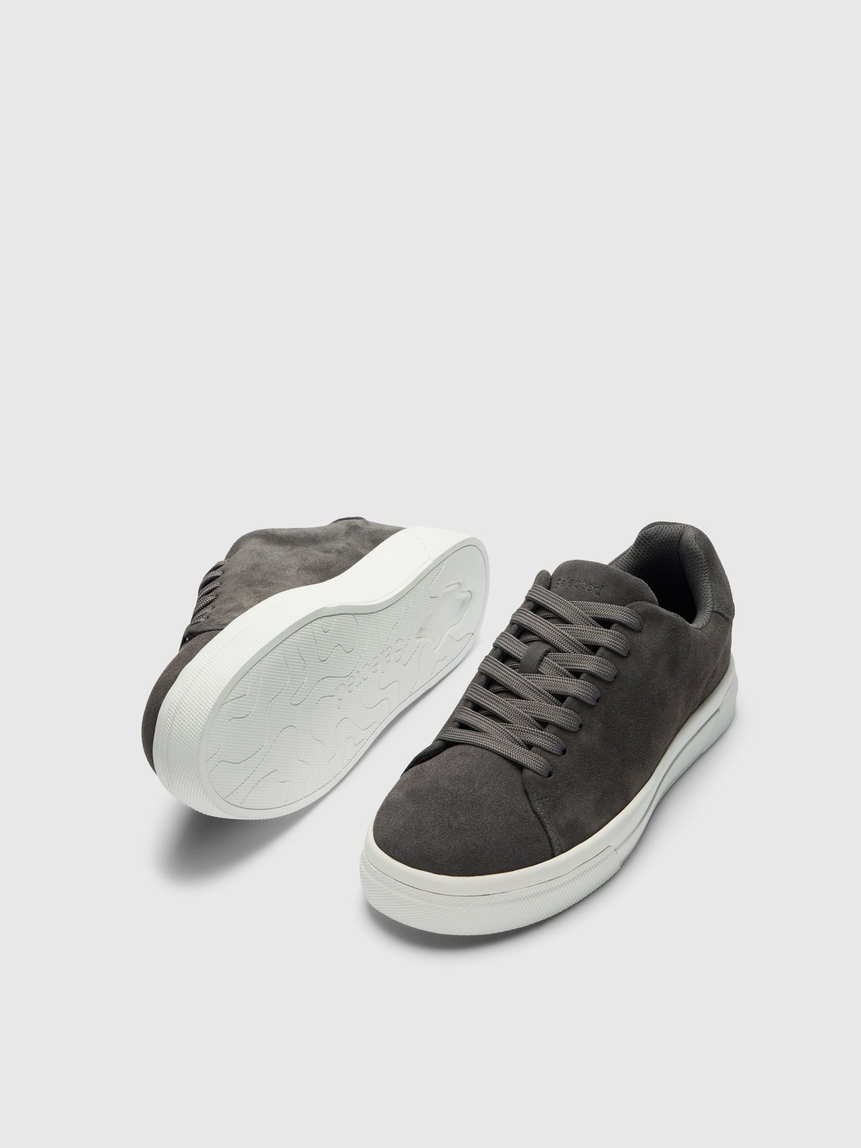 Selected H - Chunky Suede Trainer - David