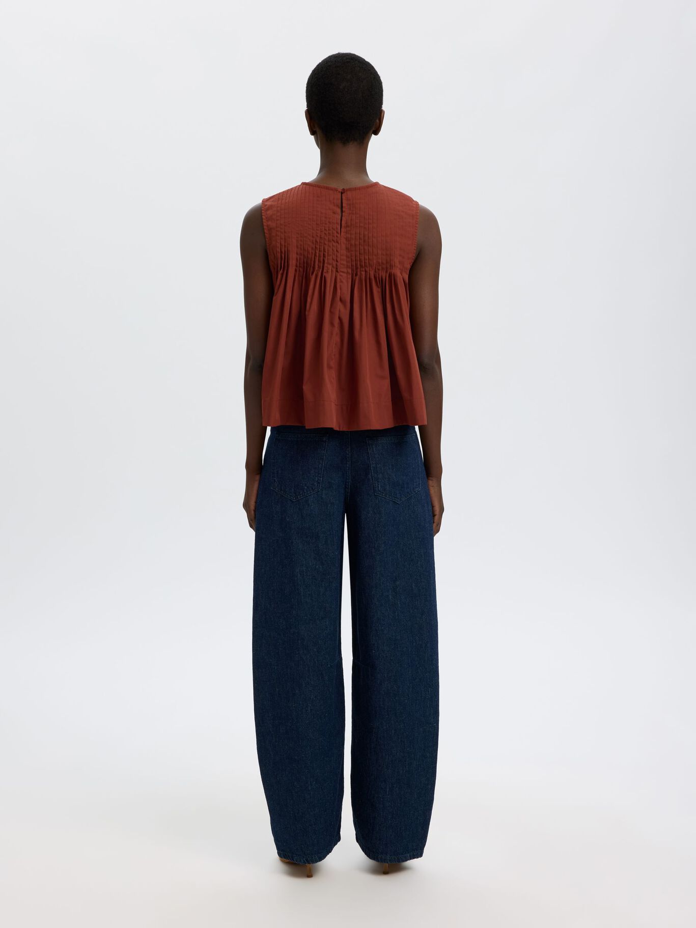 Selected F - Pleated Top - Sophia