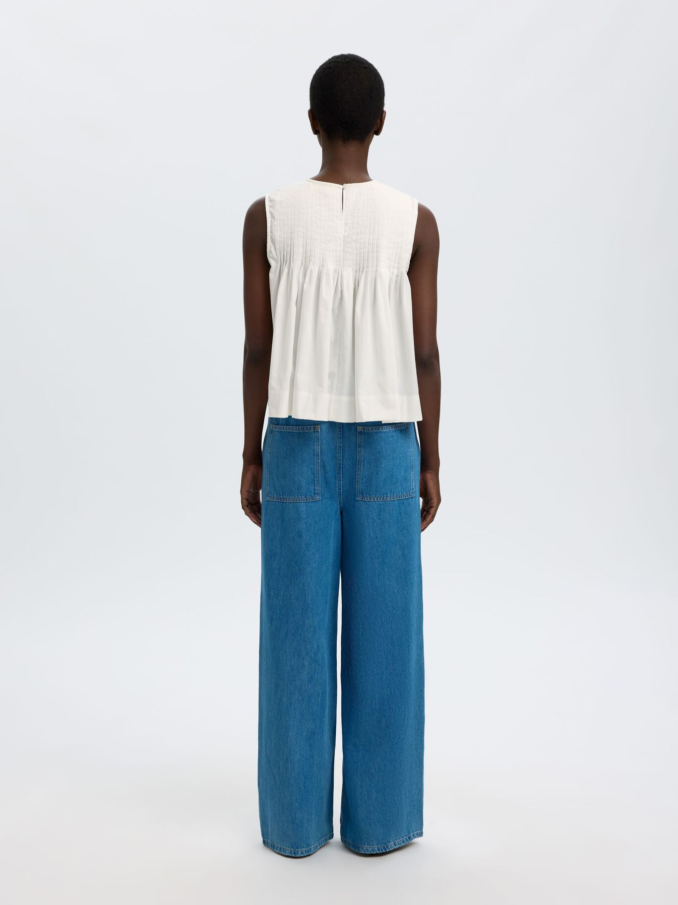 Selected F - Pleated Top - Sophia