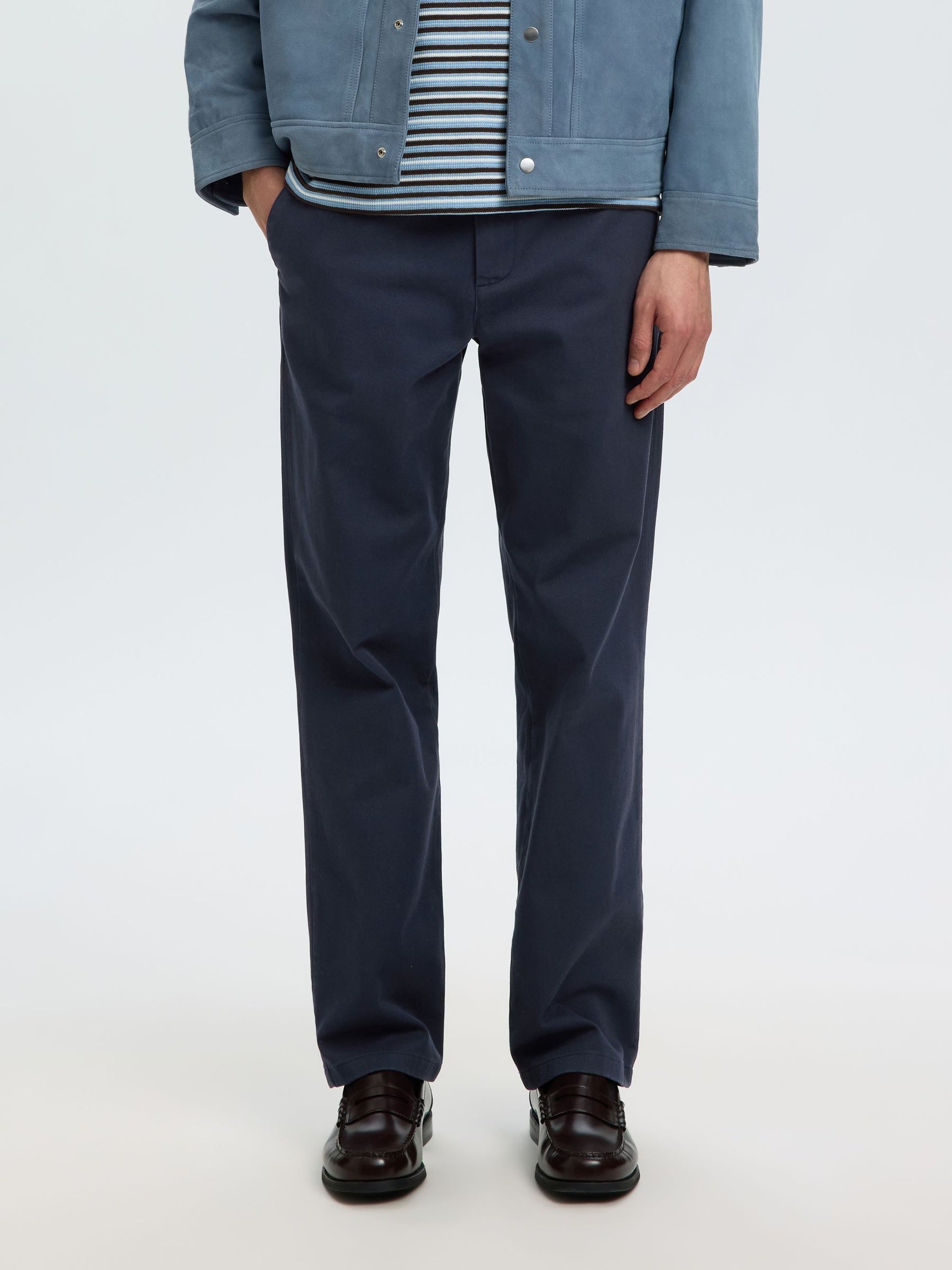 Selected H - Miles Twill Trousers