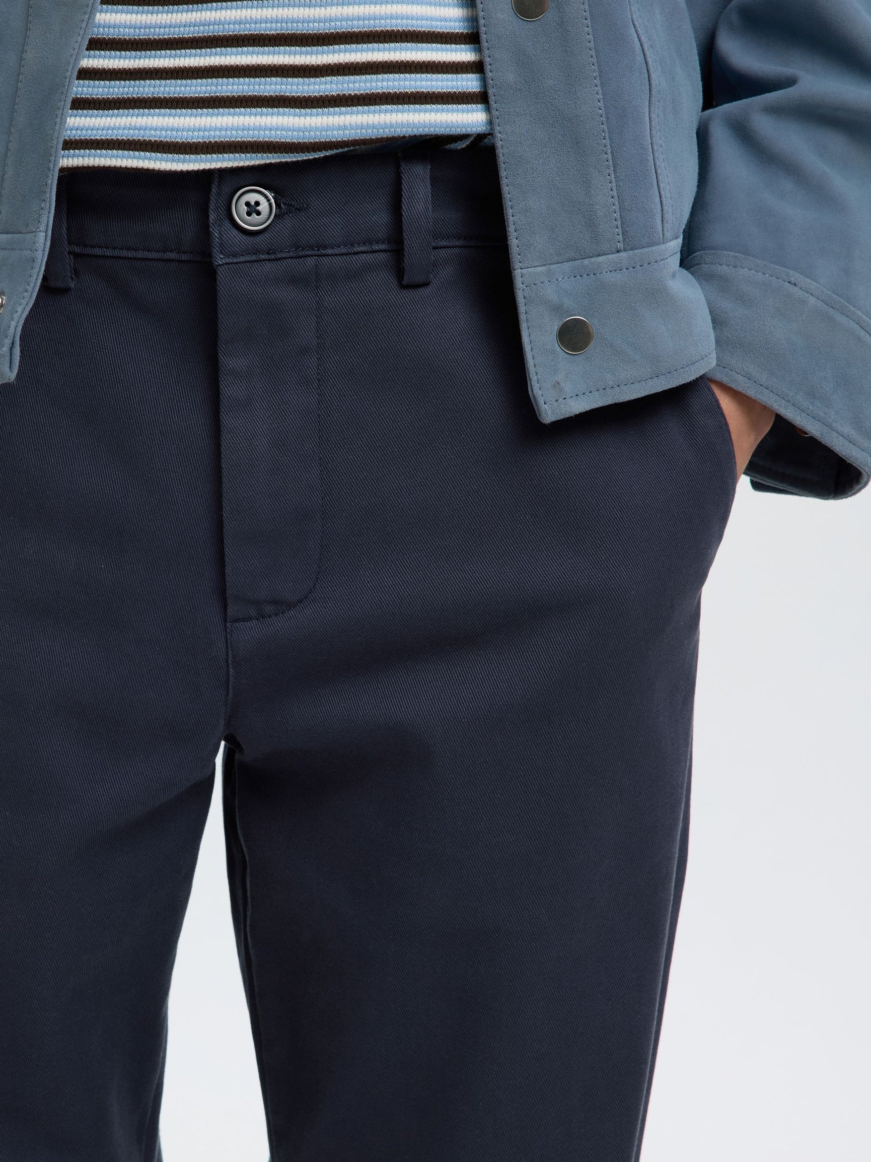 Selected H - Miles Twill Trousers