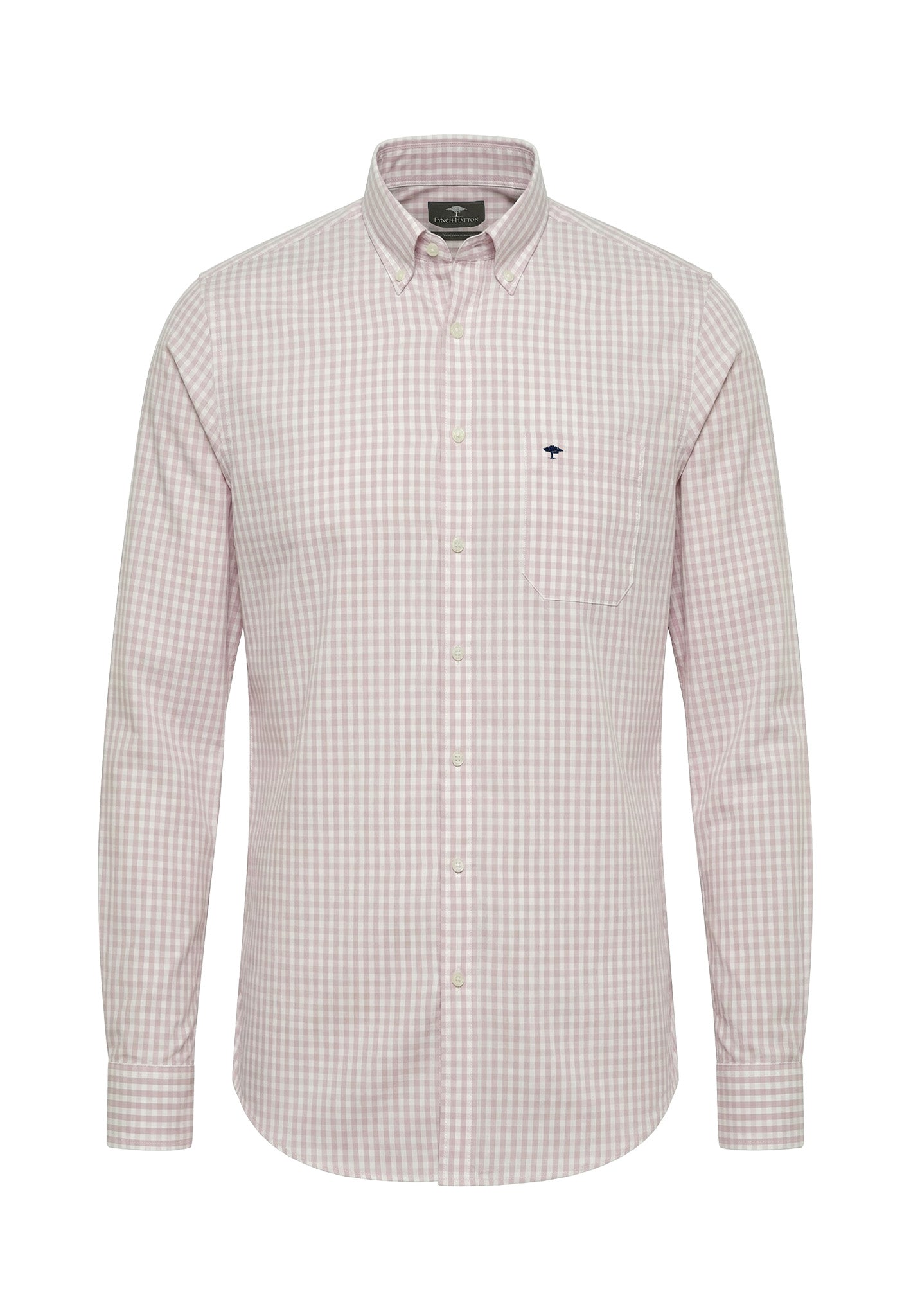 Fynch Hatton - Washed Oxford Check Shirt