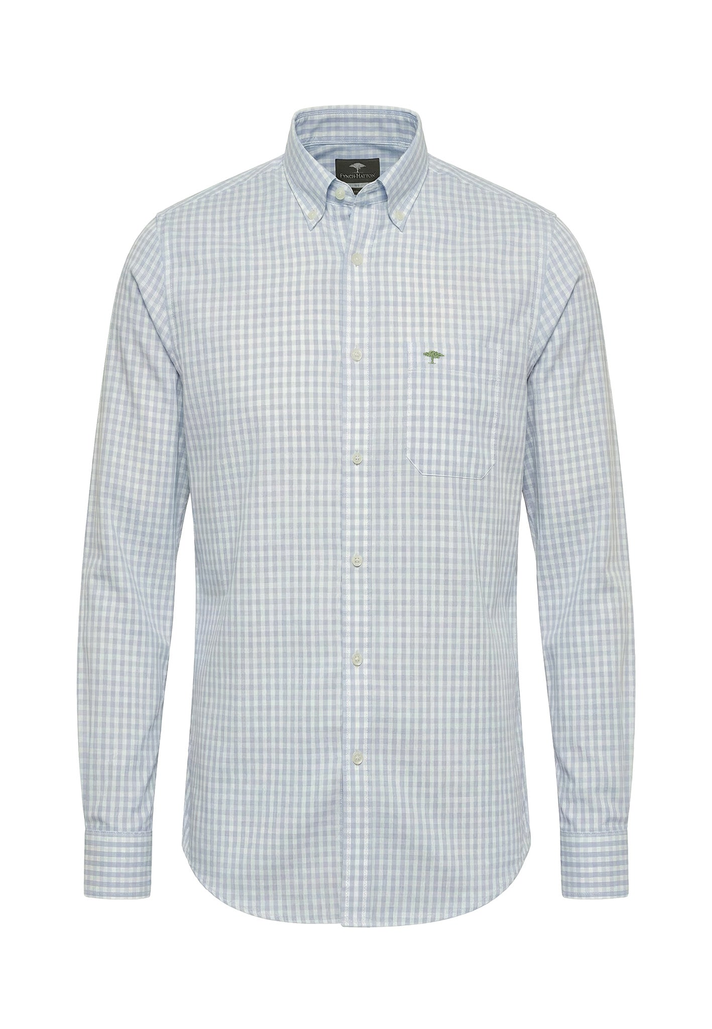Fynch Hatton - Washed Oxford Check Shirt