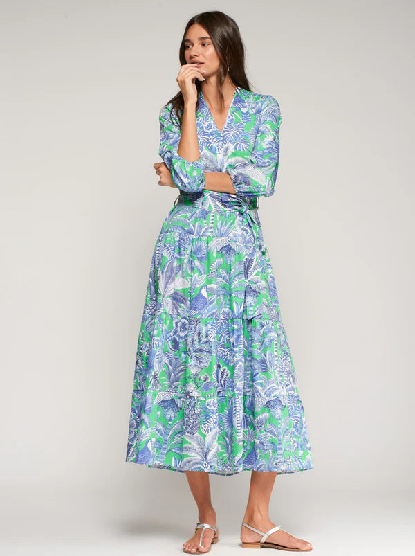 Vilagallo - Jungle Print Dress - Flora